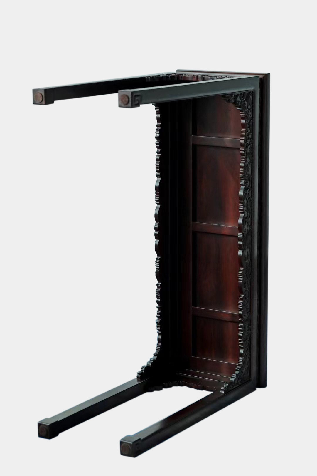 小叶紫檀西番莲纹条桌