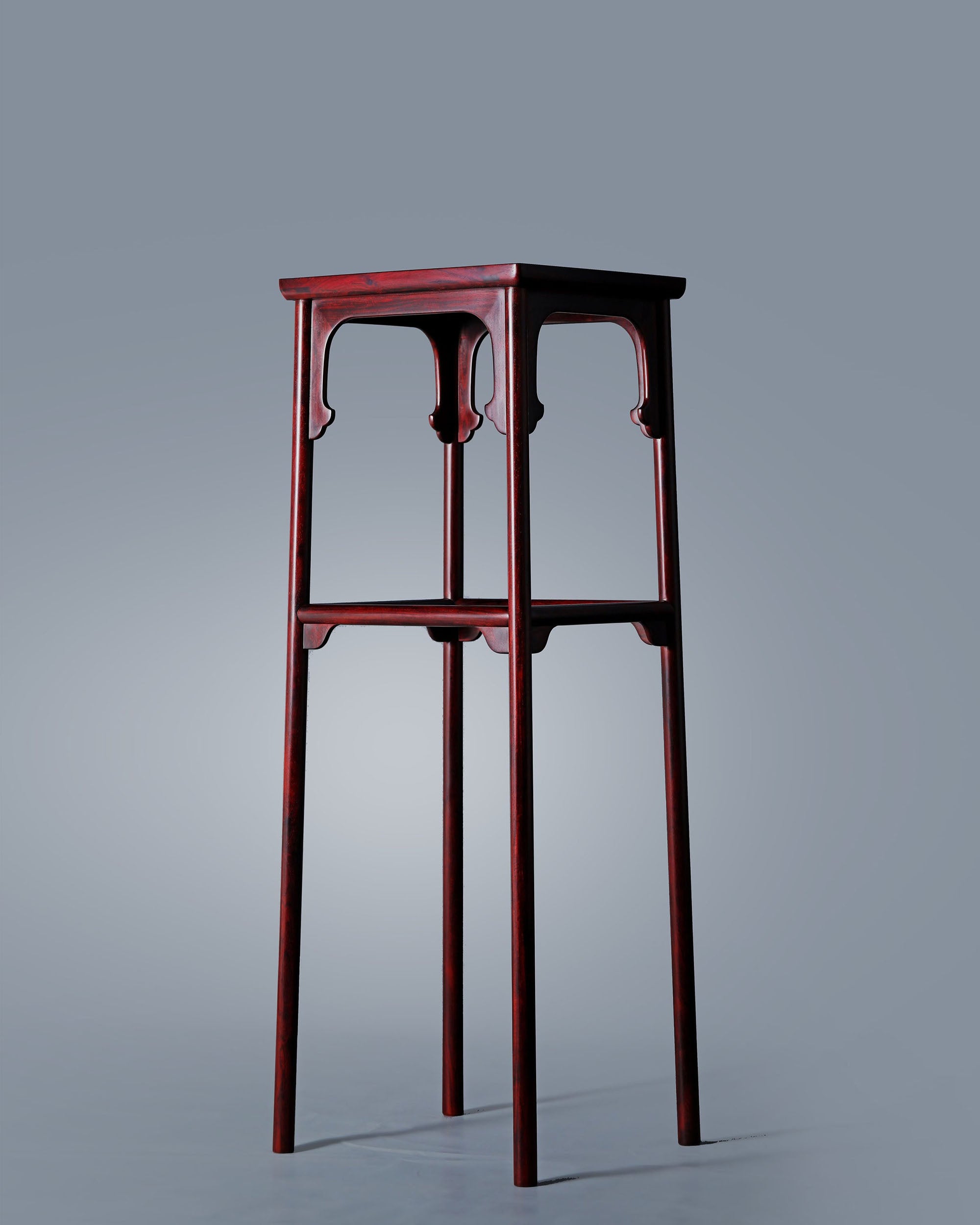 宋徽宗听琴图高足香几