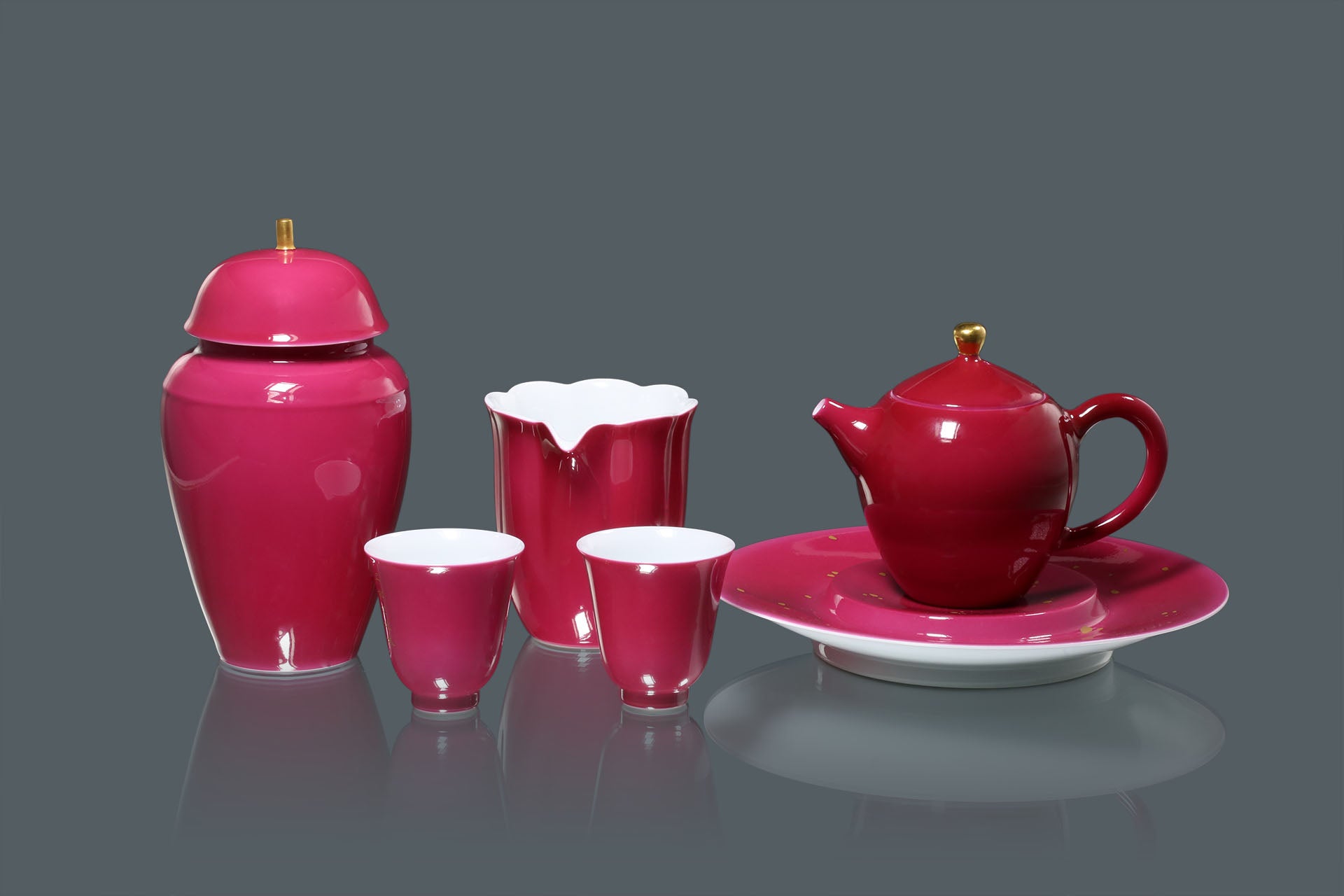 一抹红醉水平壶