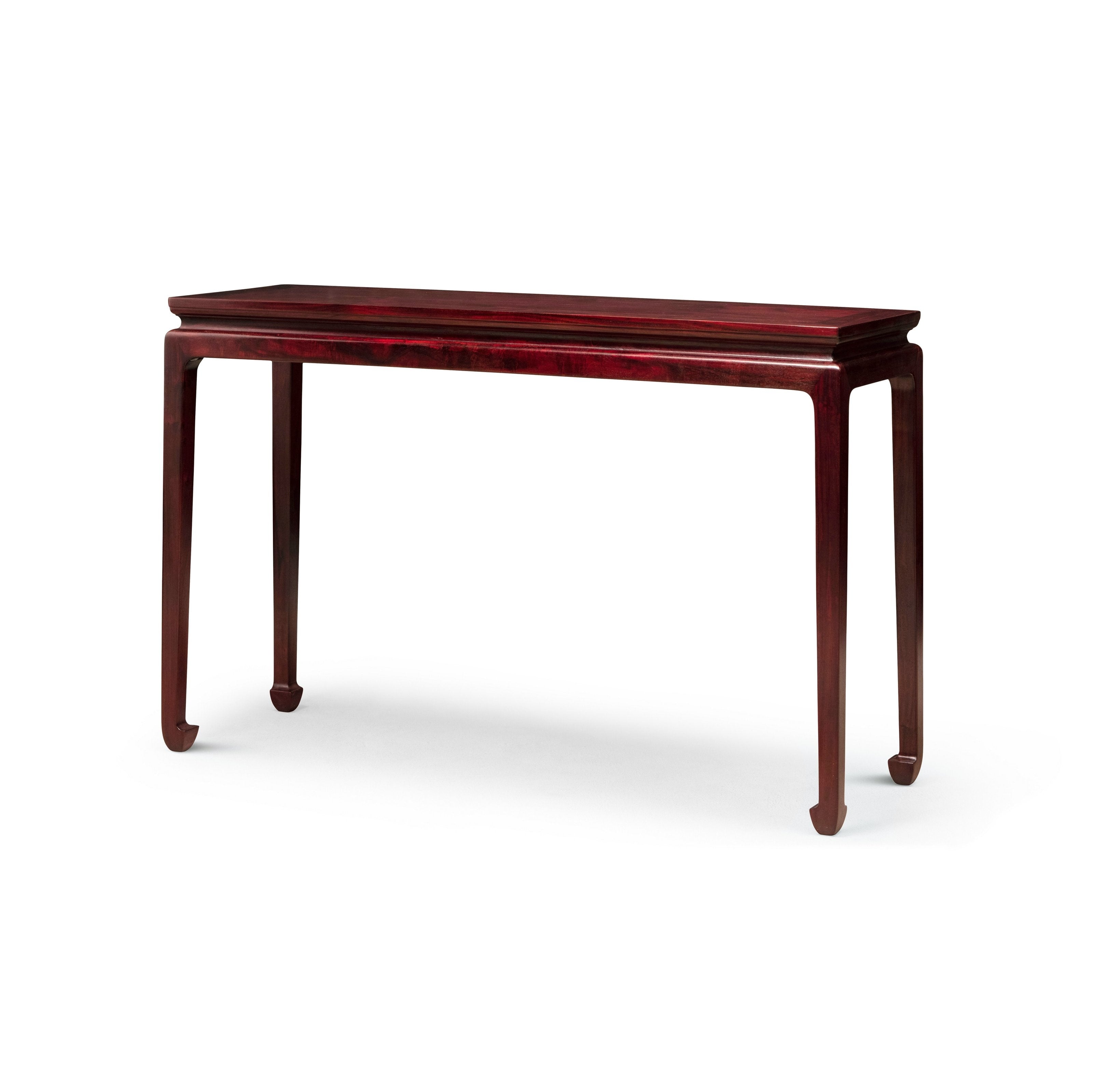 有束腰马蹄足条案