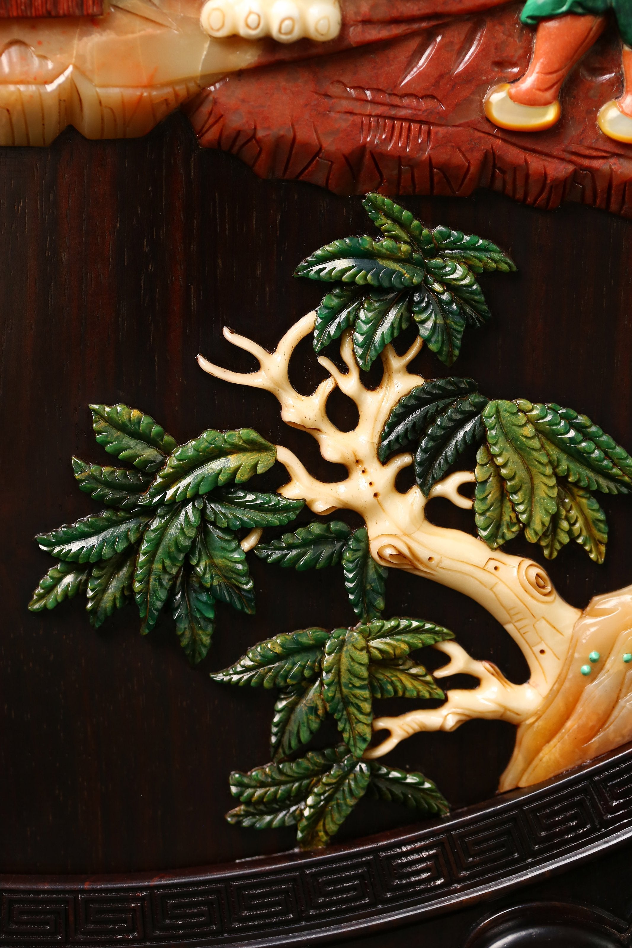 太平有象百宝座屏