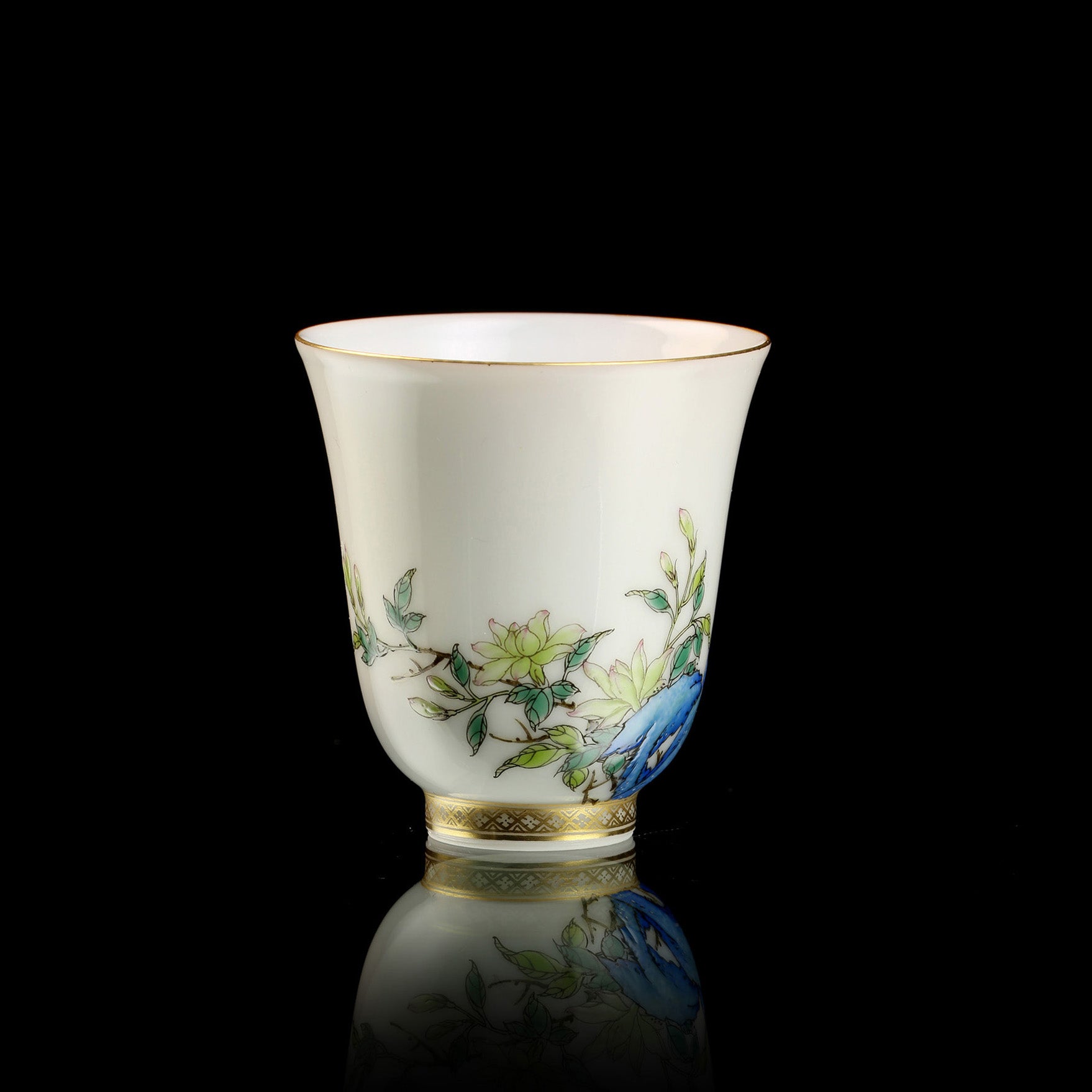 玉兰花盖碗/茗杯