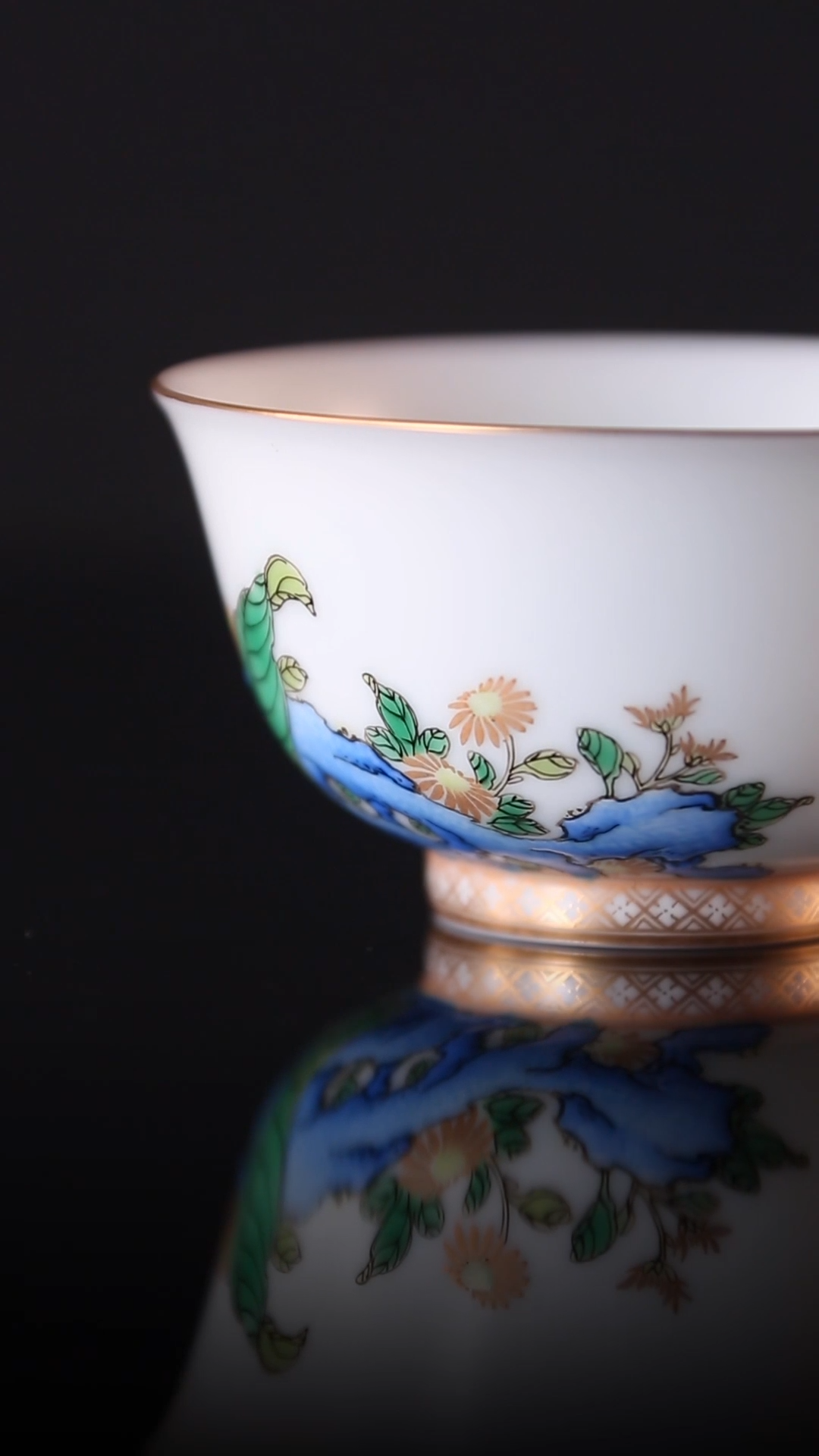 玉簪花盖碗/茗杯