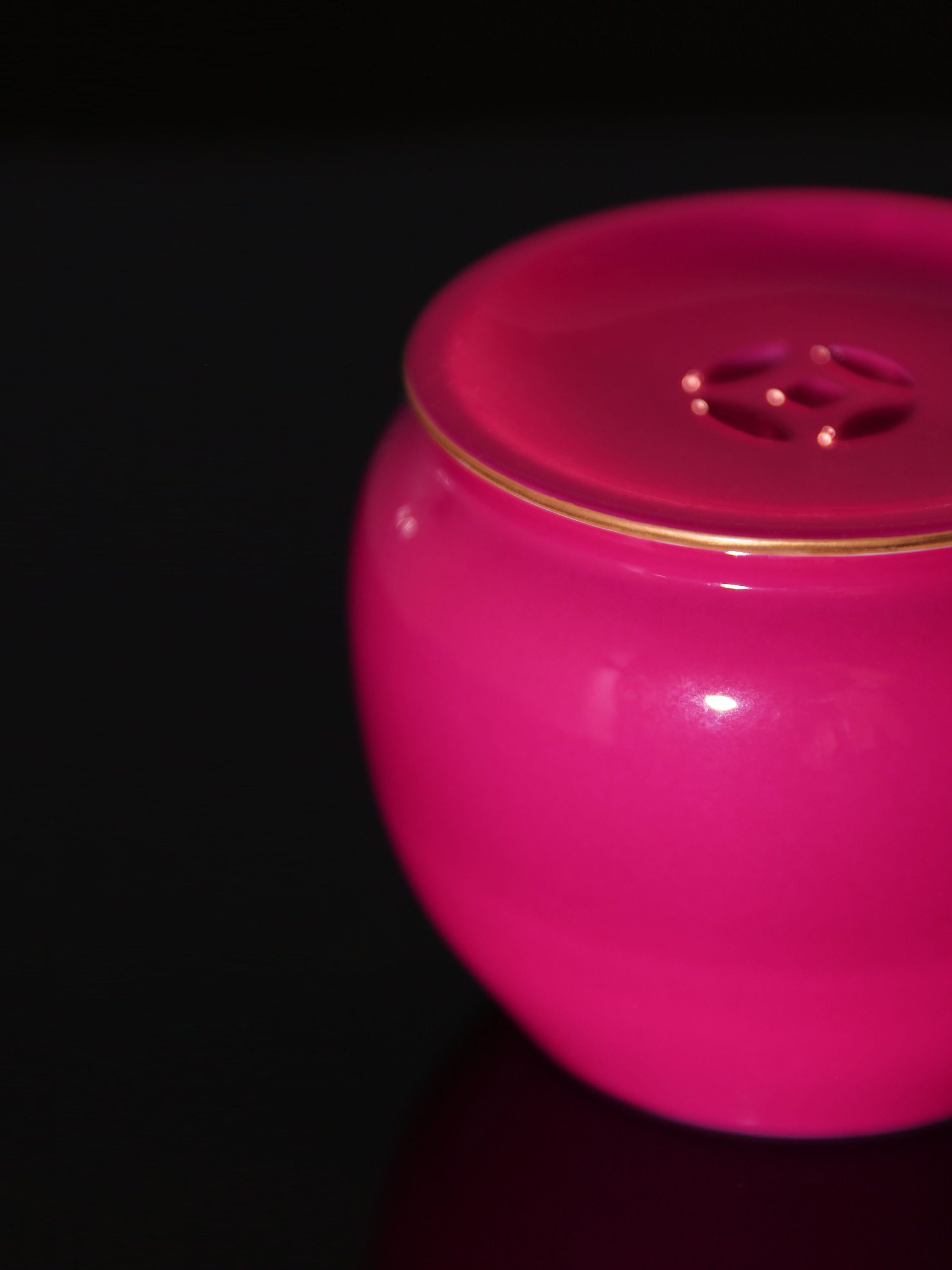 Carmine red Glaze Brush Washer