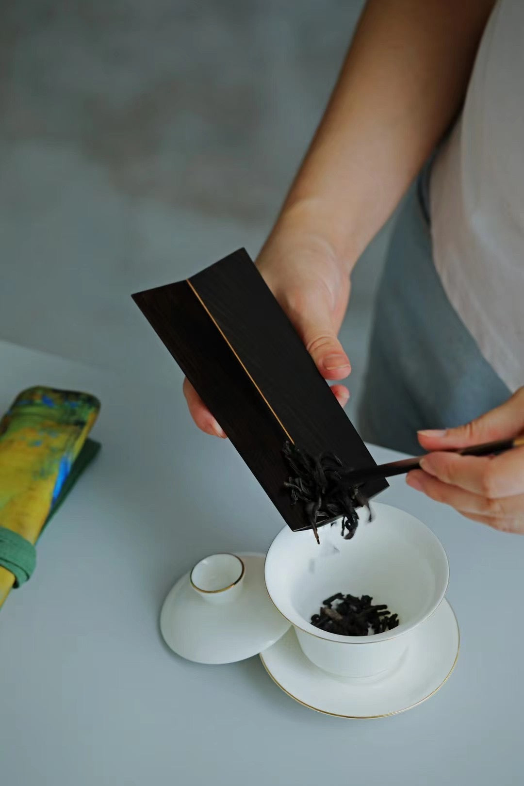 印度小叶紫檀司茶三件