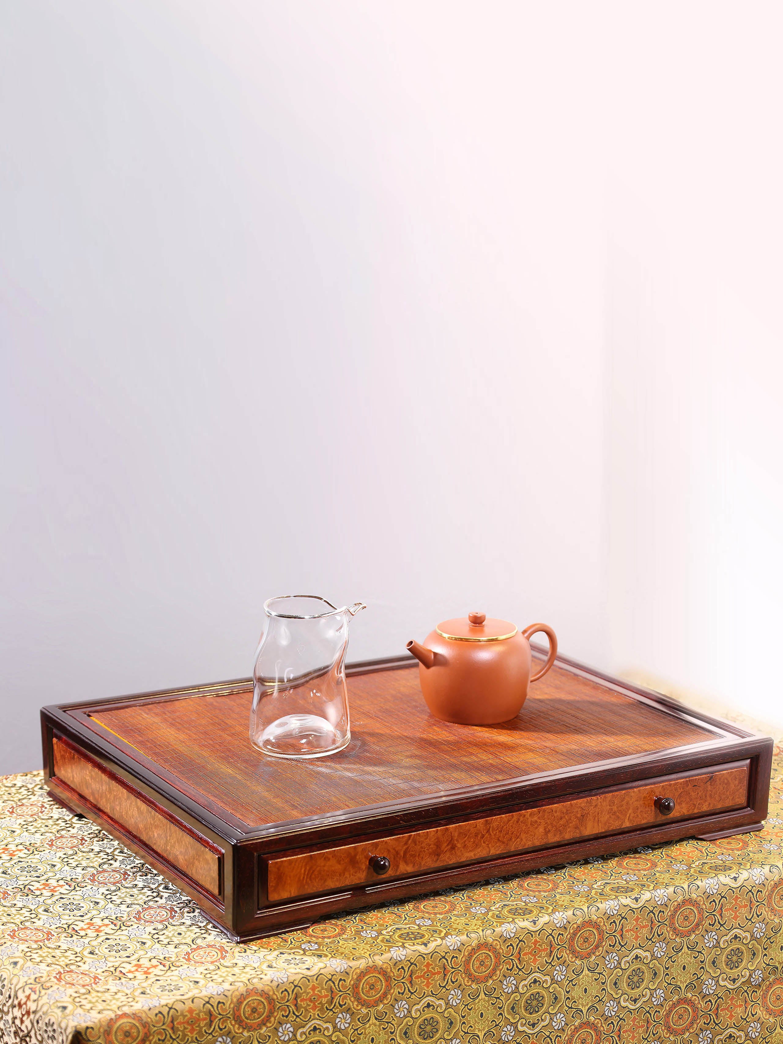 印度小叶紫檀| |樱木|漆竹茶盘