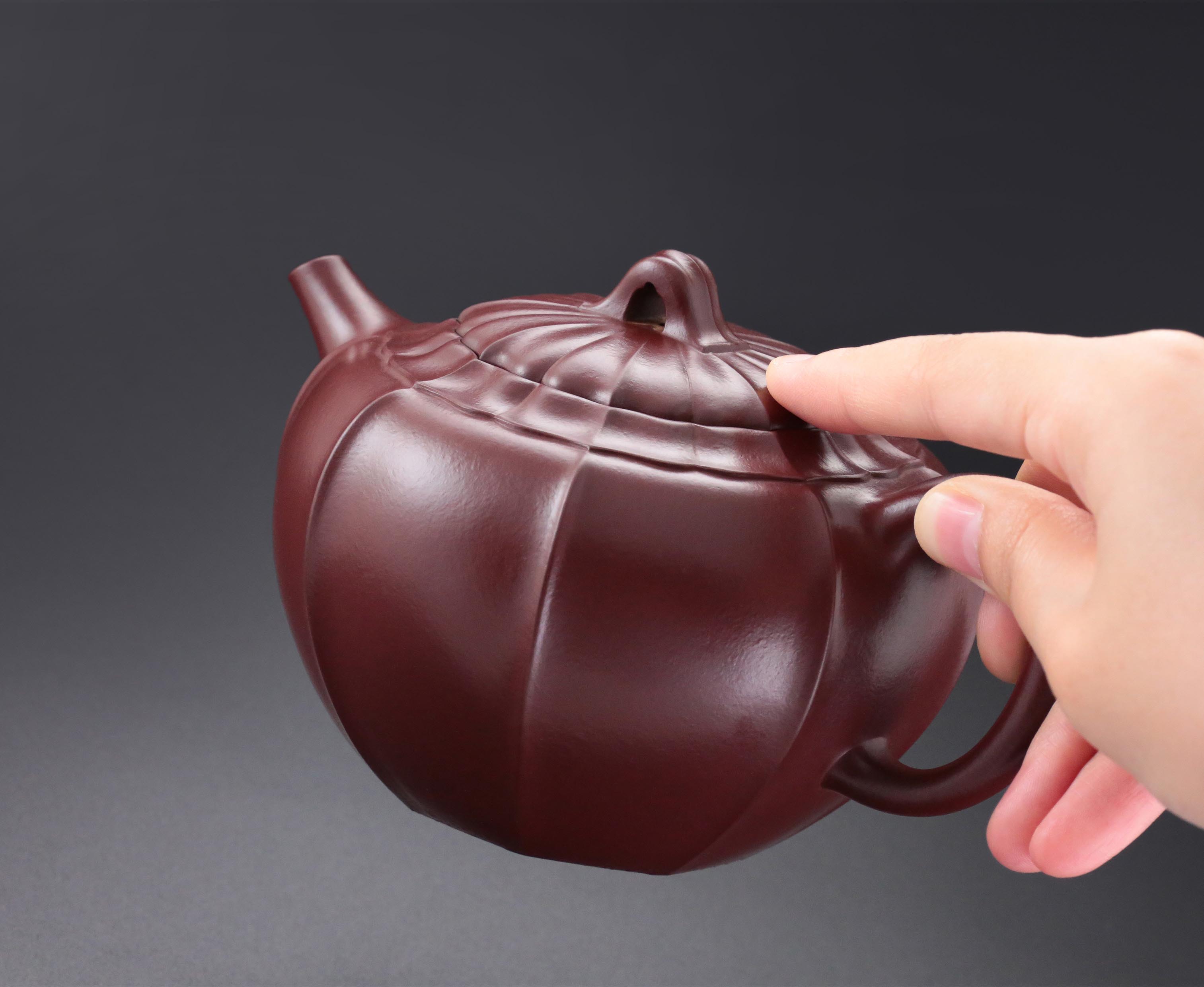Fan Zefeng's Purple-Red Clay Linghua Teapot