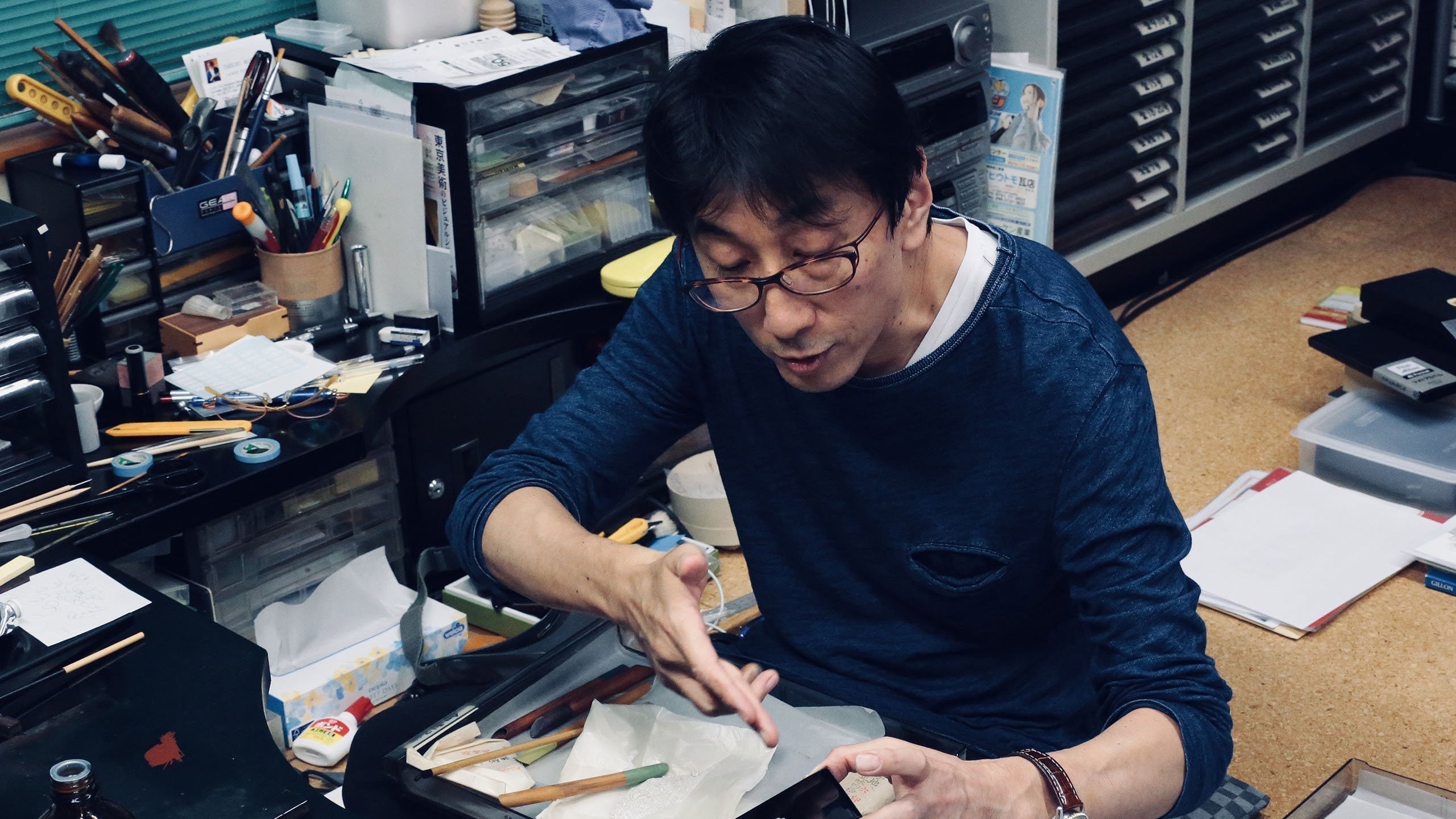 漆器大师松山 武司