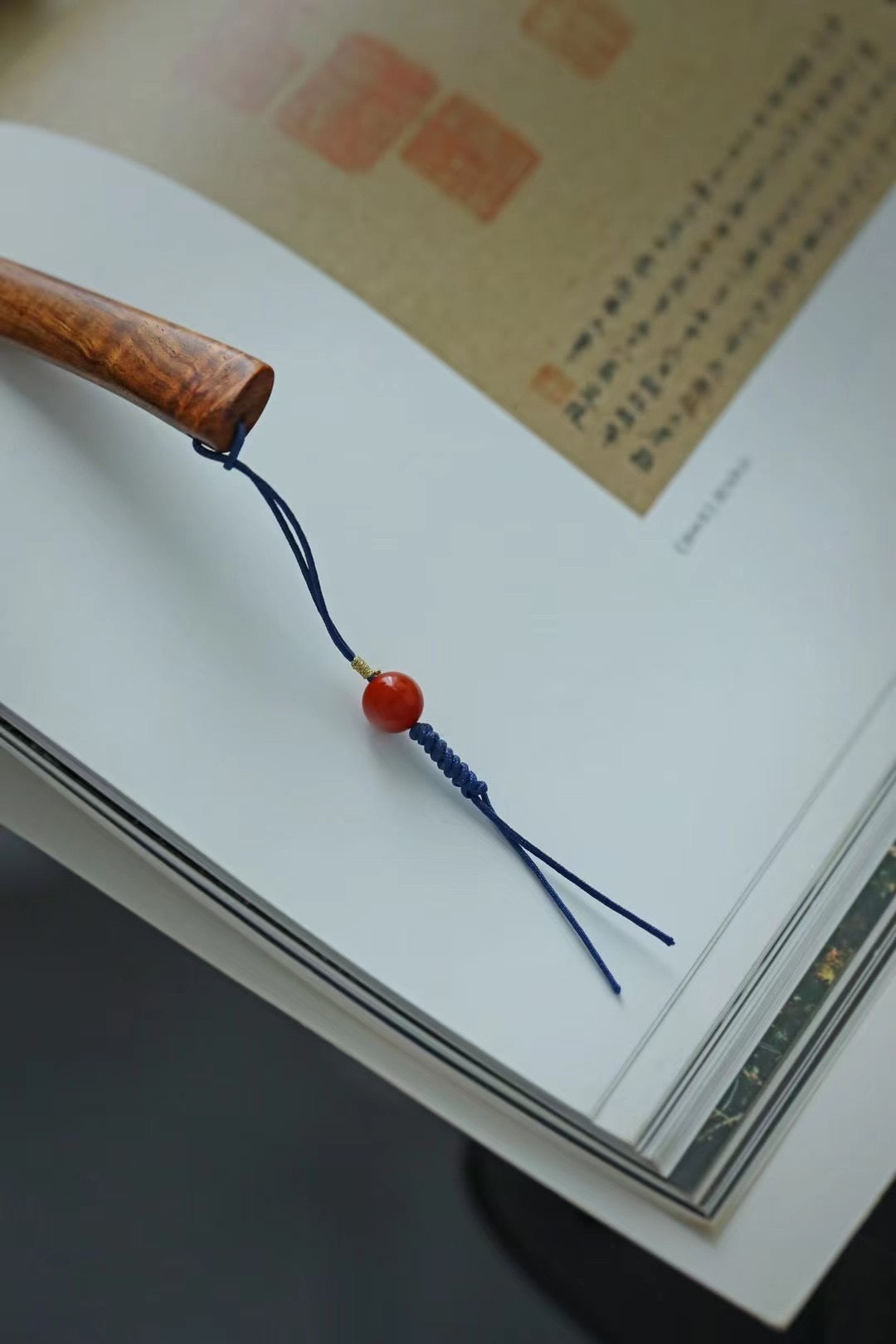 黄花梨丨紫檀丨文房裁纸刀