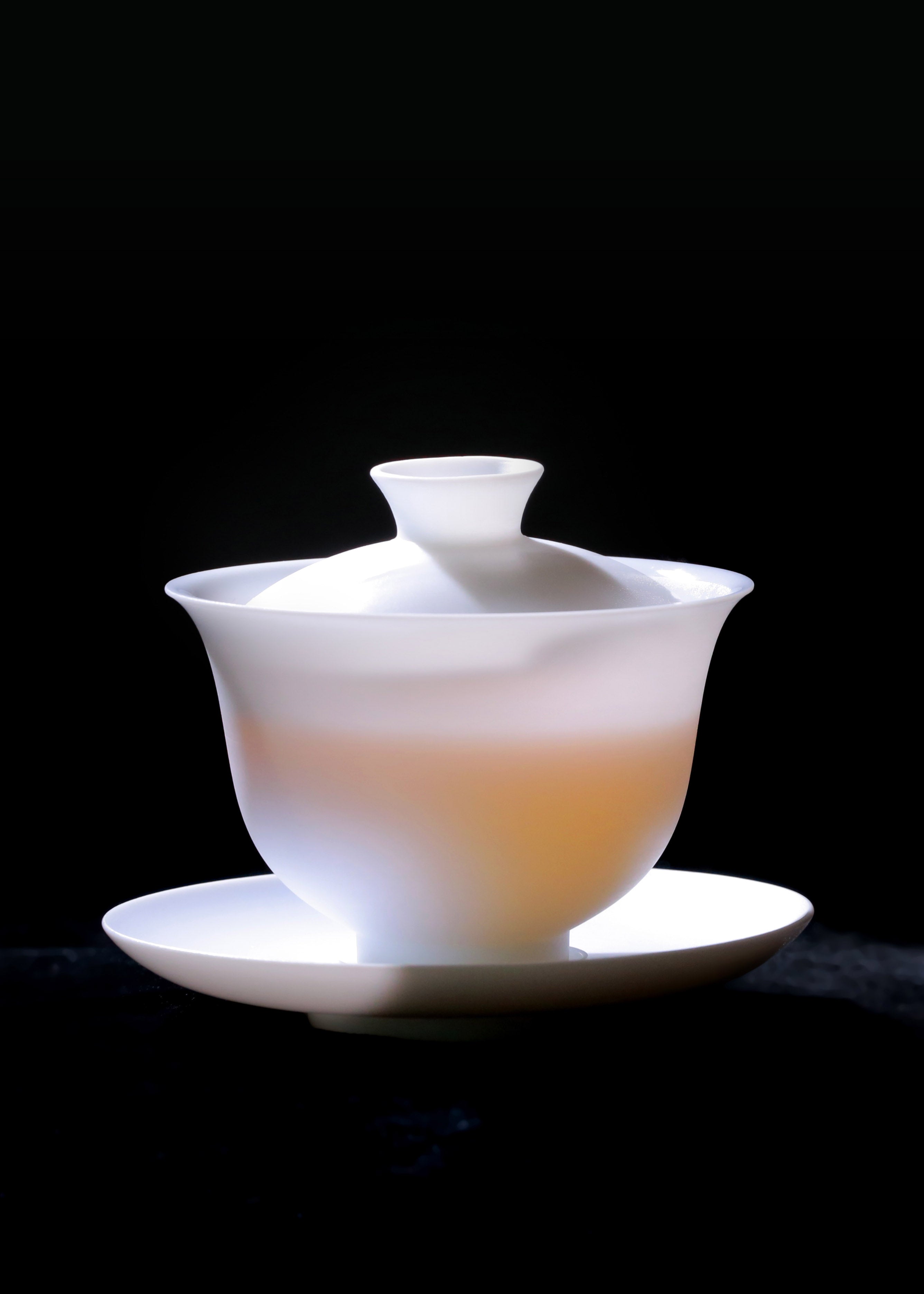 Dayazhai Plain Porcelain Monthly Flower Cup