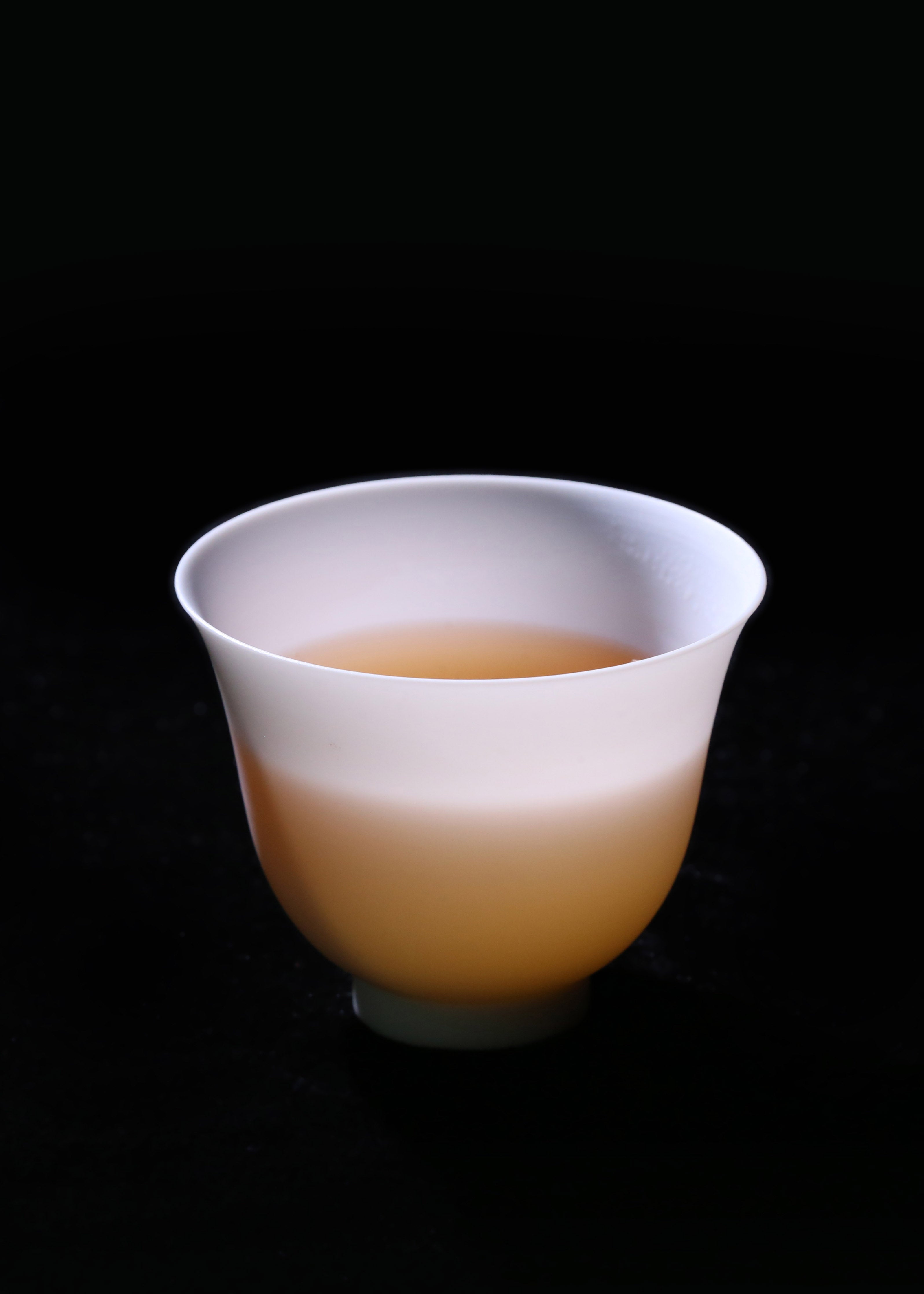 Dayazhai Plain Porcelain Lidded Bowl / Cup