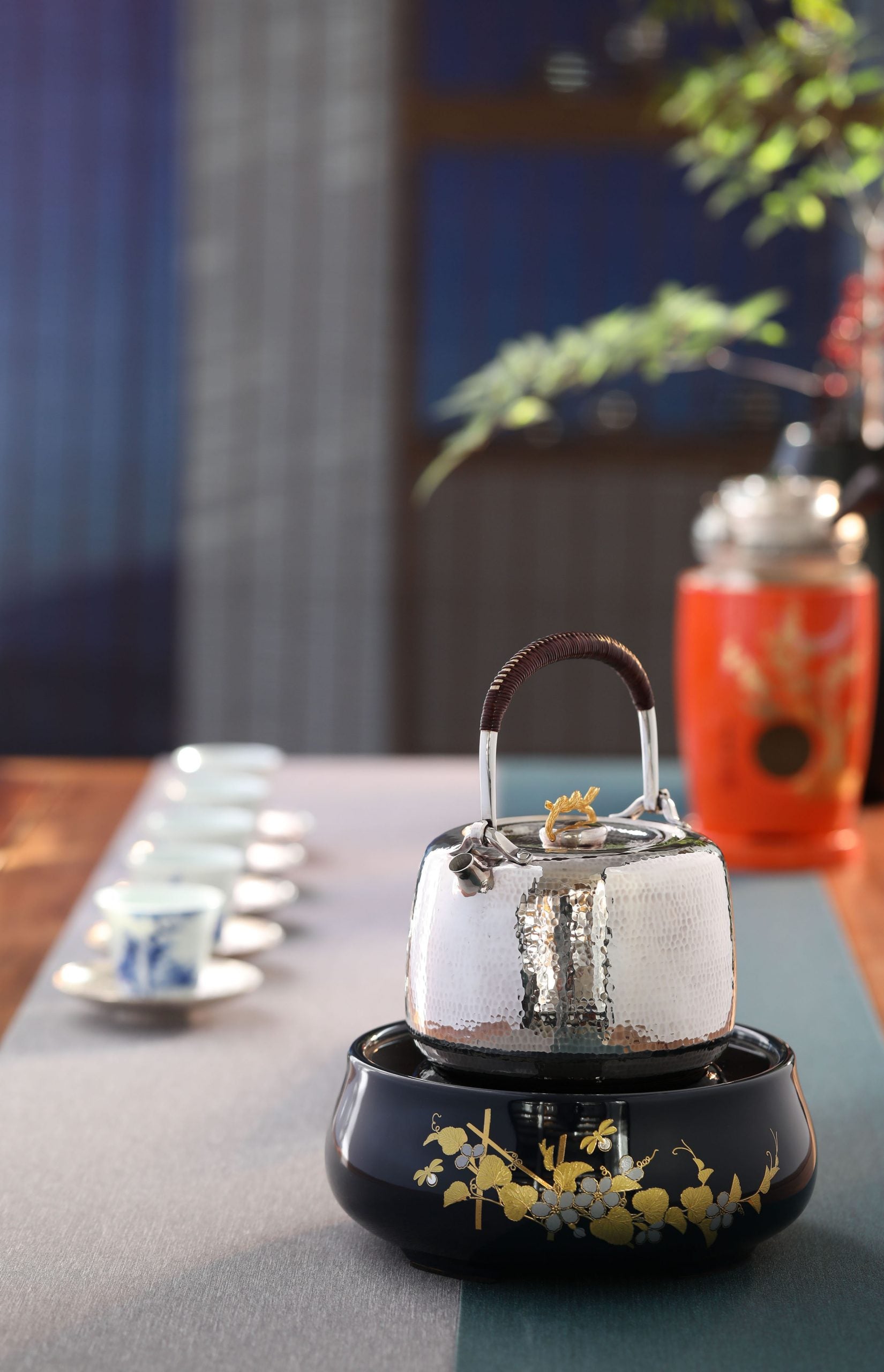 北村金藤齊錘銀壺