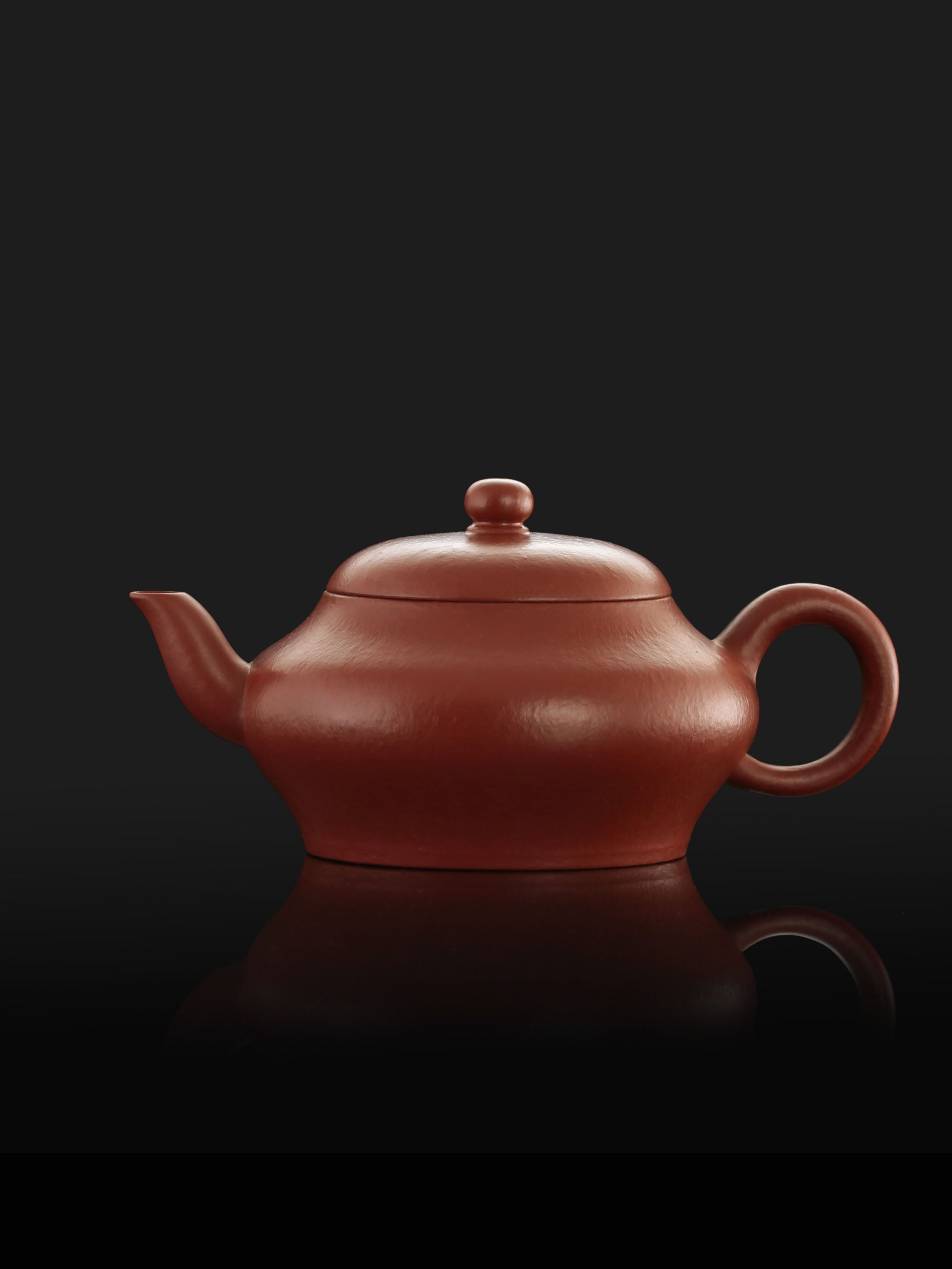 Xiaomeiyao Zhuni Clay Flat Lantern Teapot