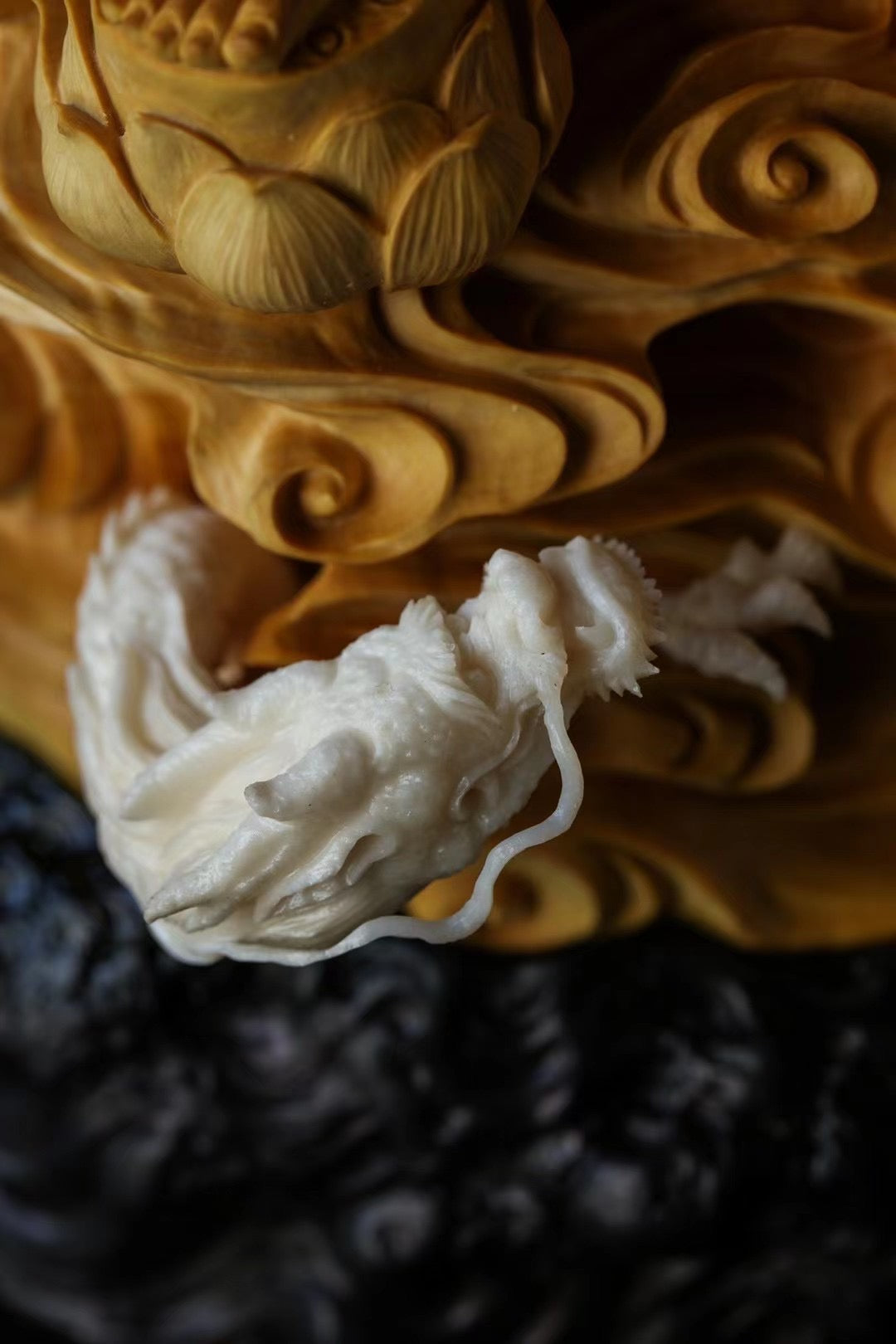 Fudo Myo-ō | Boxwood Carving