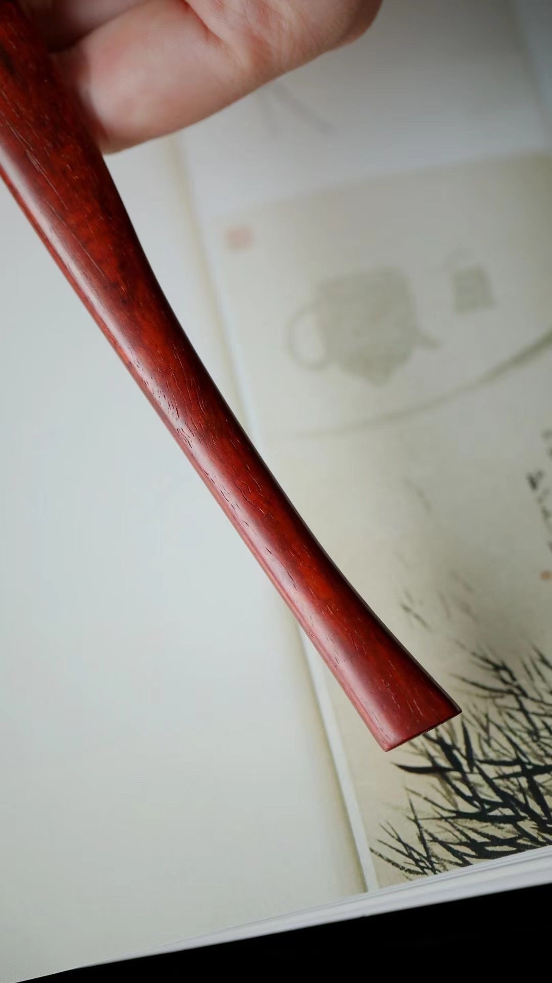 黄花梨丨紫檀丨文房裁纸刀