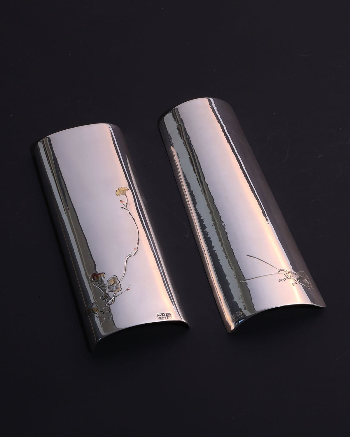 银杏茶则｜纯银