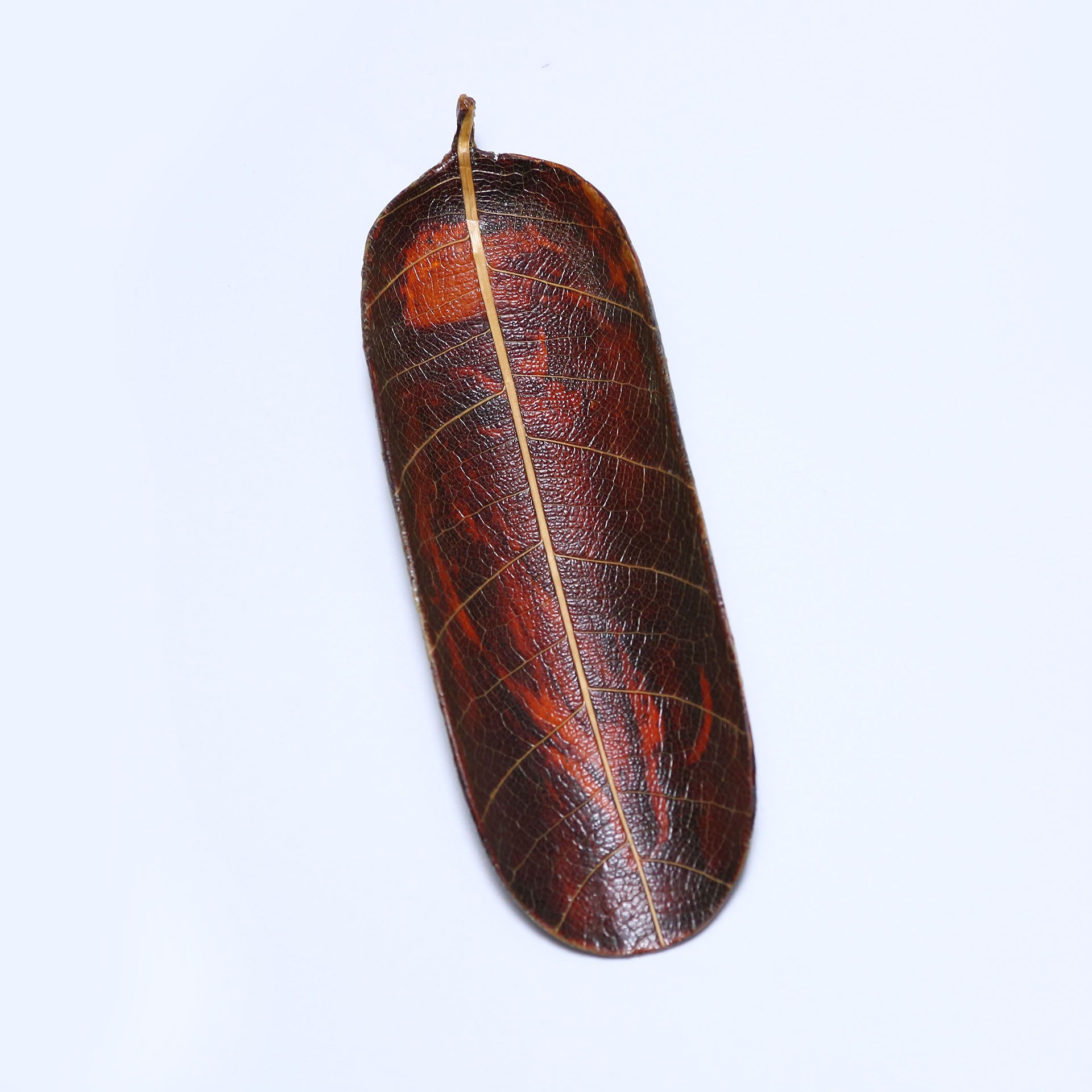 Lacquer leaf tea scoop