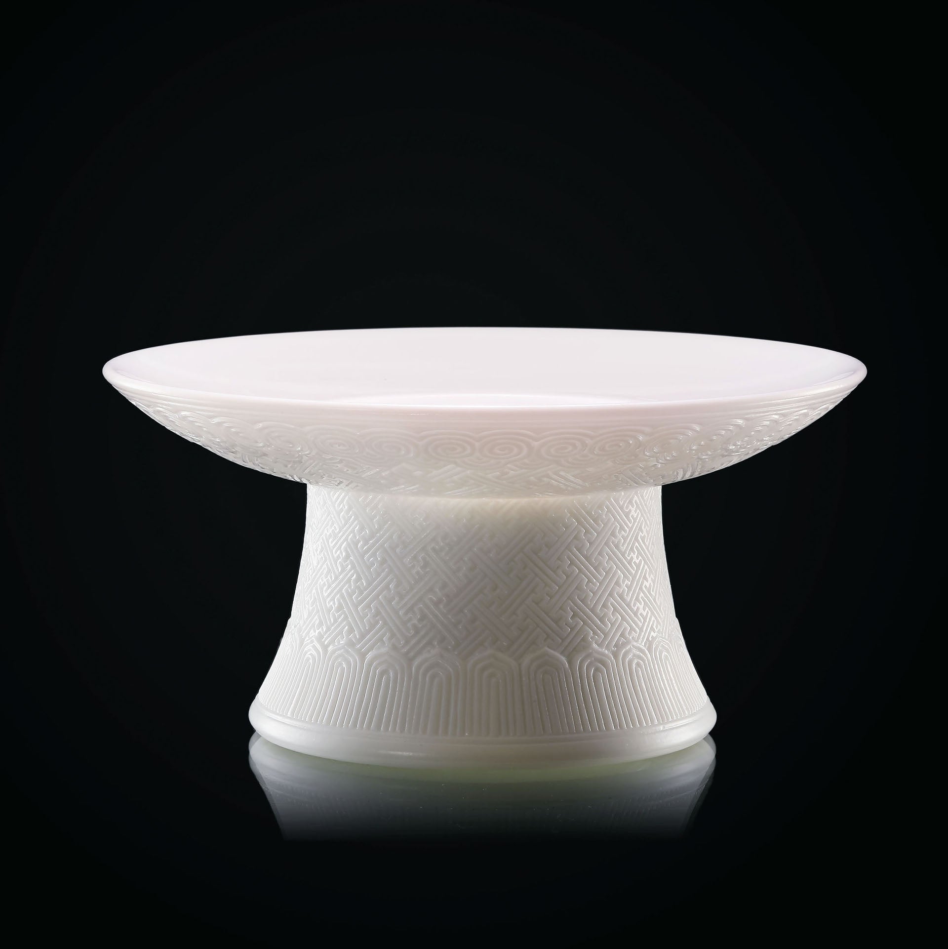 大雅素瓷 手工雕刻香具（五件套）