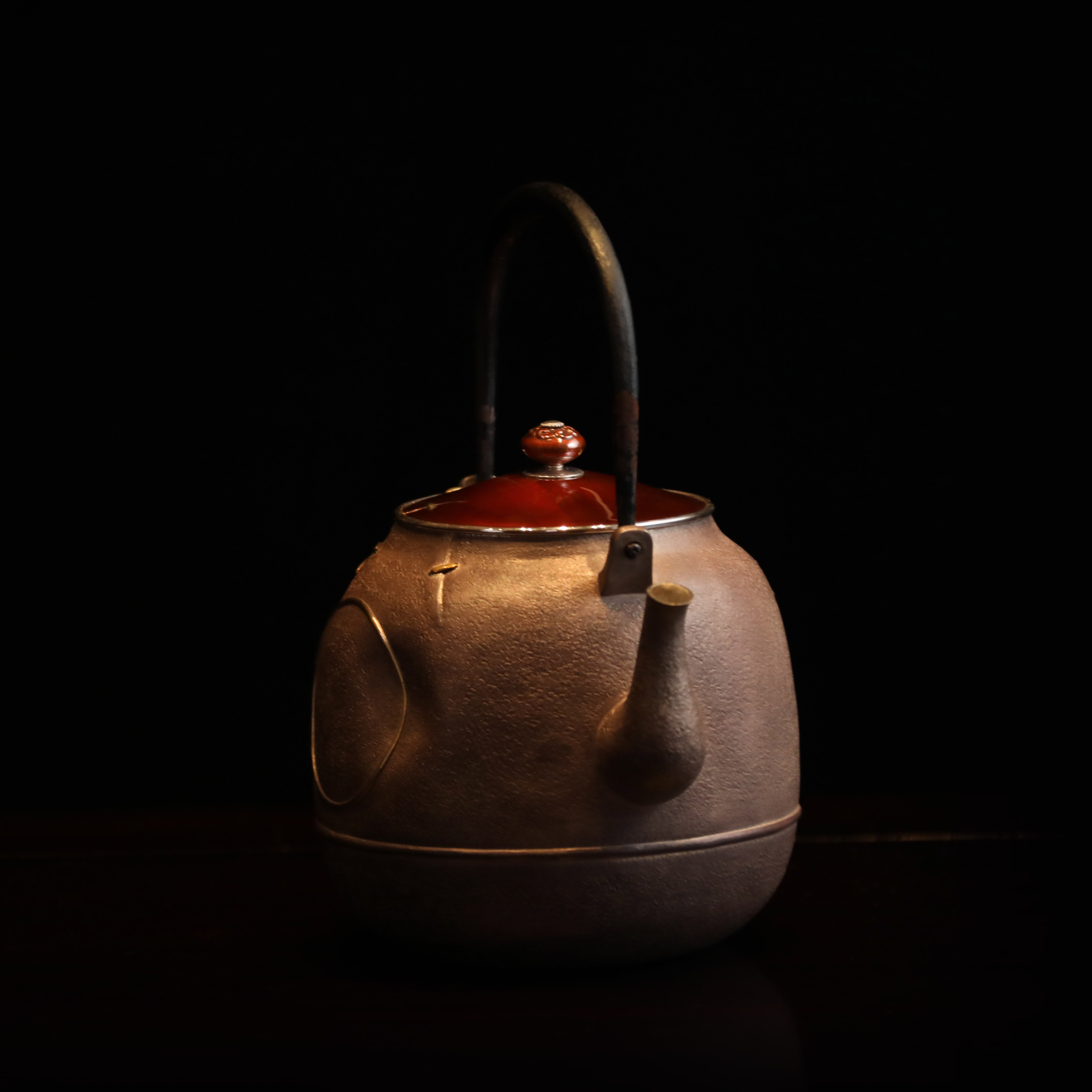 大雅堂製「大圓付」破釜壺