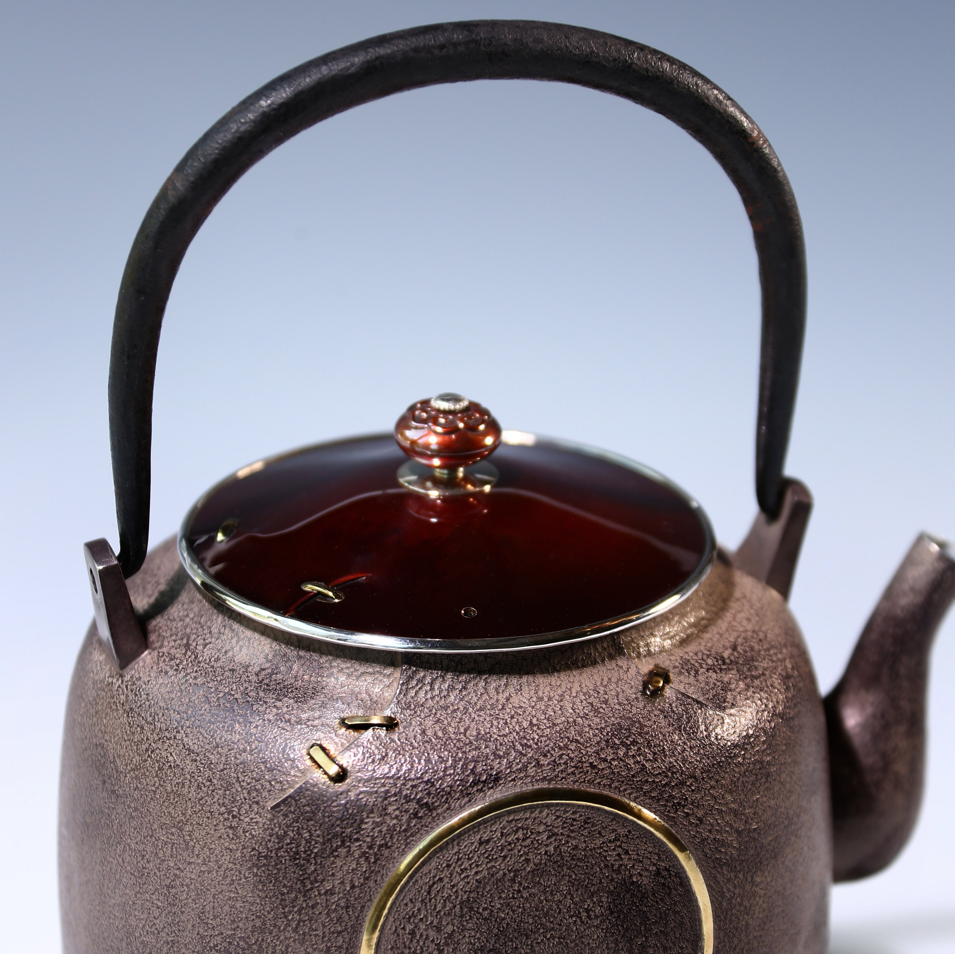 大雅堂製「大圓付」破釜壺