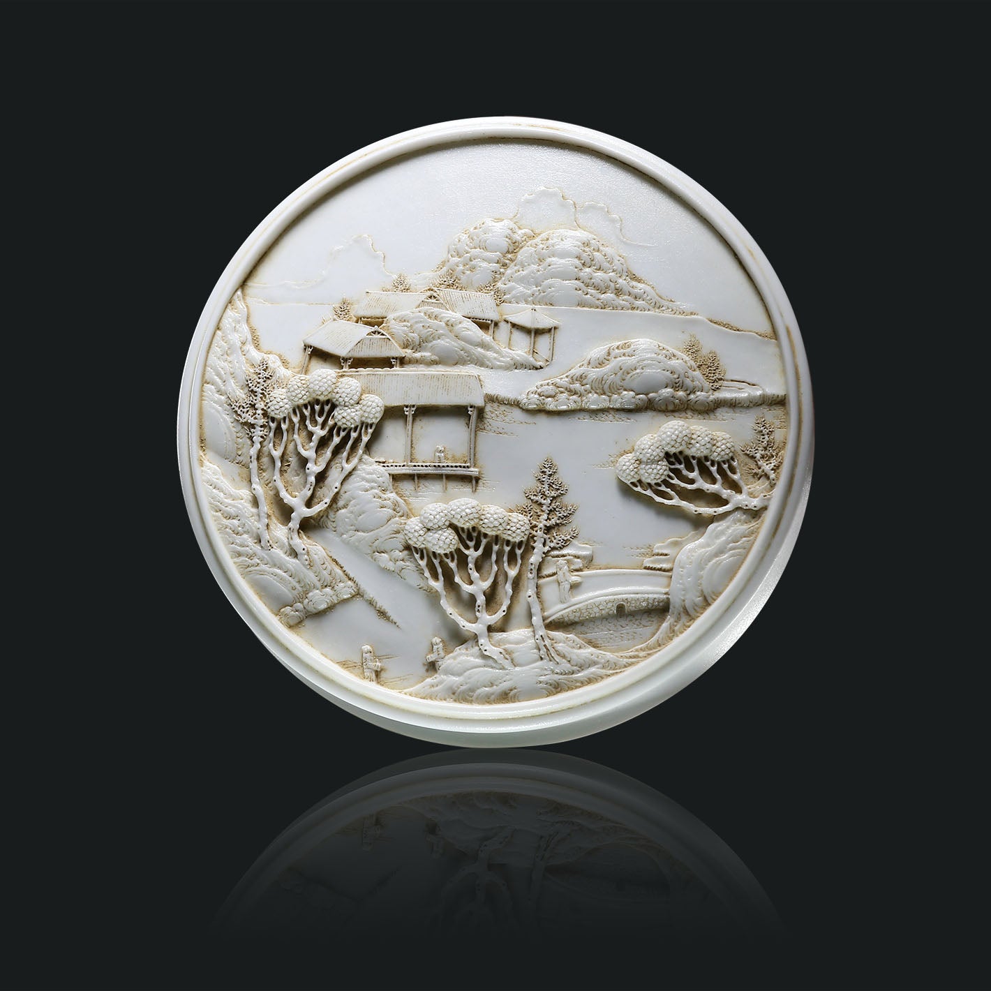 Dayazhai Carved Seal Paste Box Series