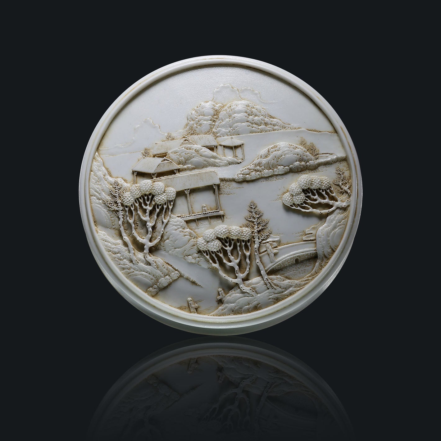 Dayazhai Carved Seal Paste Box Series