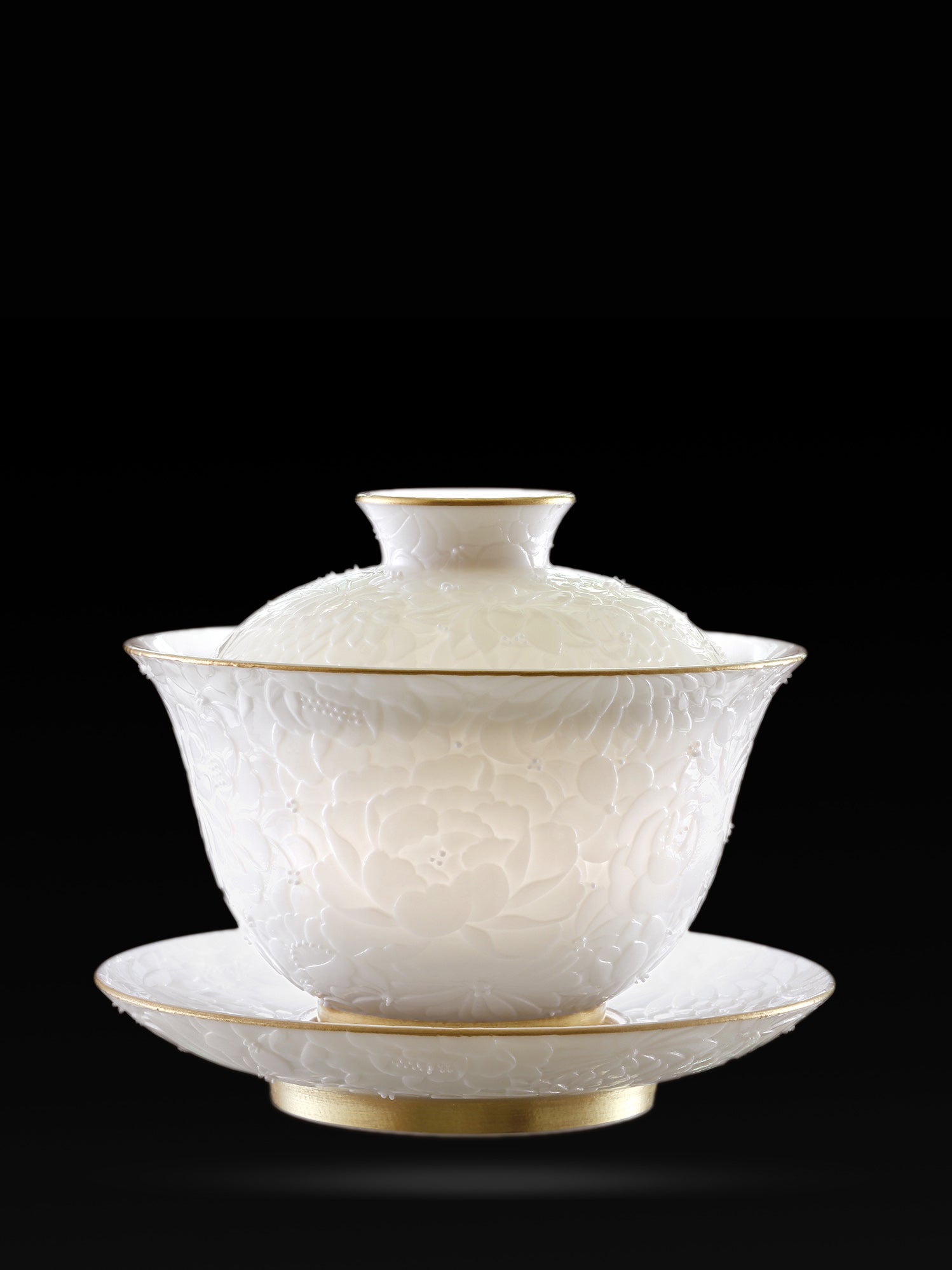 Dayazhai Hand-Carved Thousand-Flower Cup