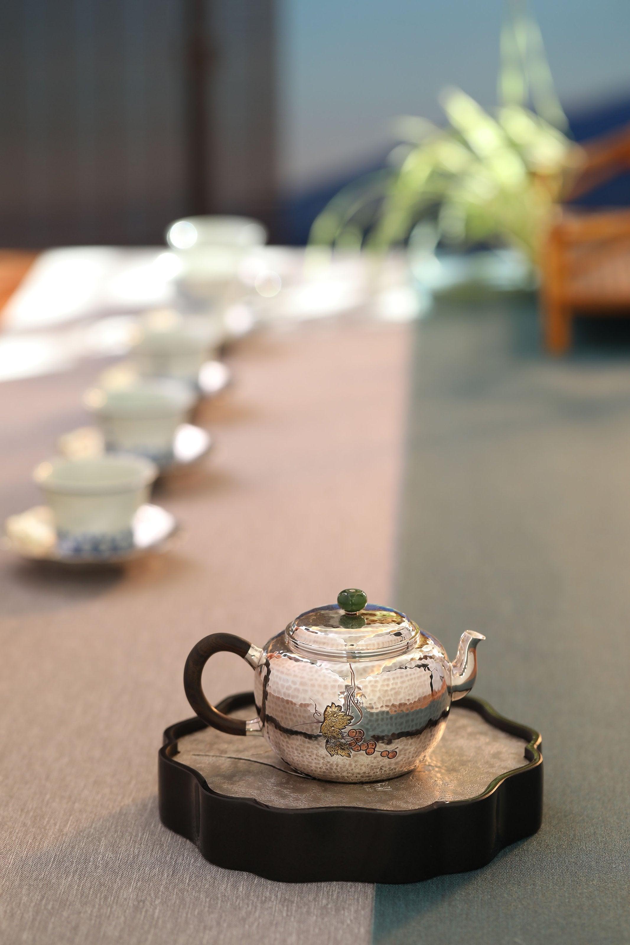 掇只泡壶素面/齐锤/葡萄