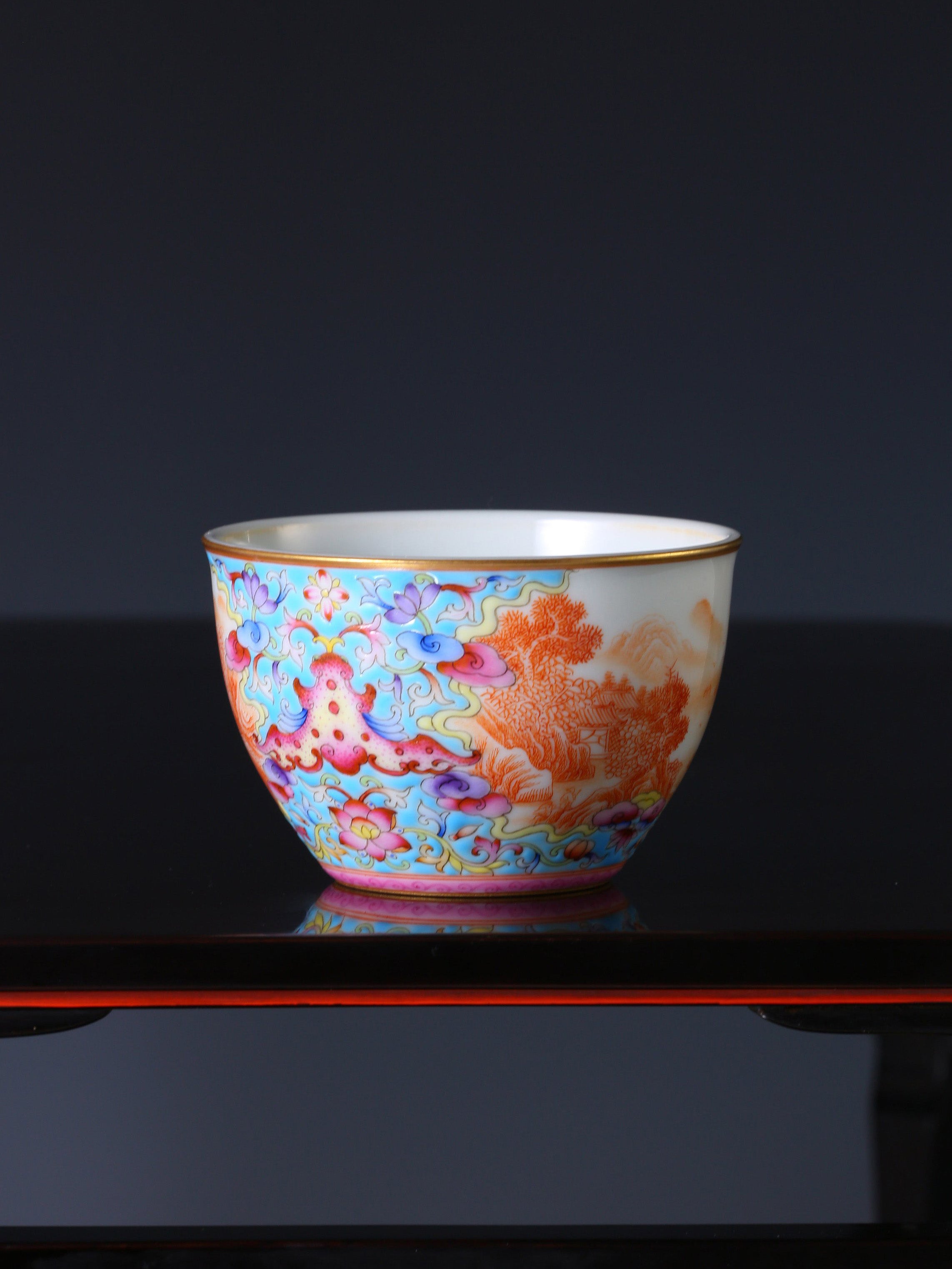 Enamel Chenghua-Style Cup