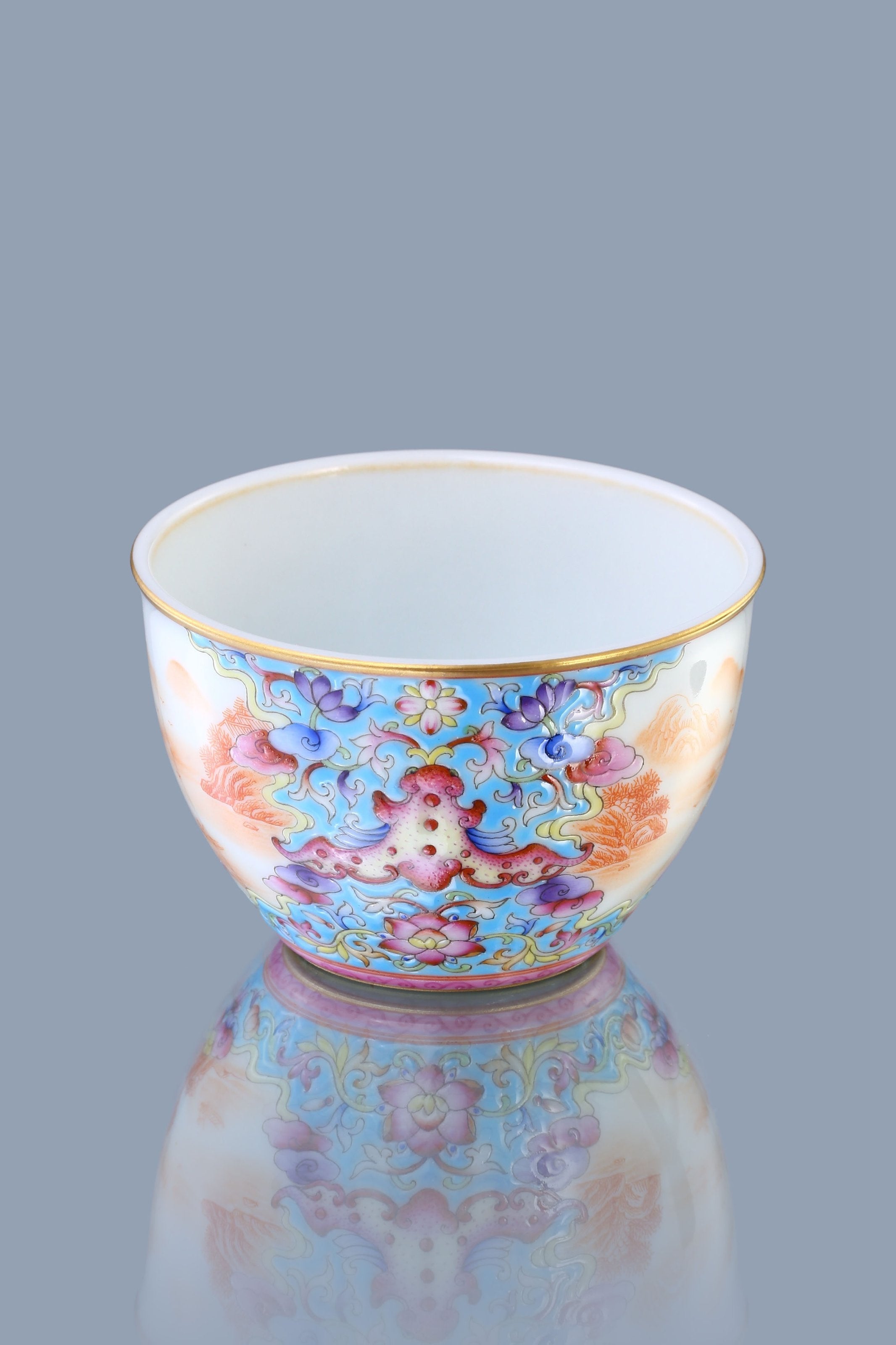 Enamel Chenghua-Style Cup