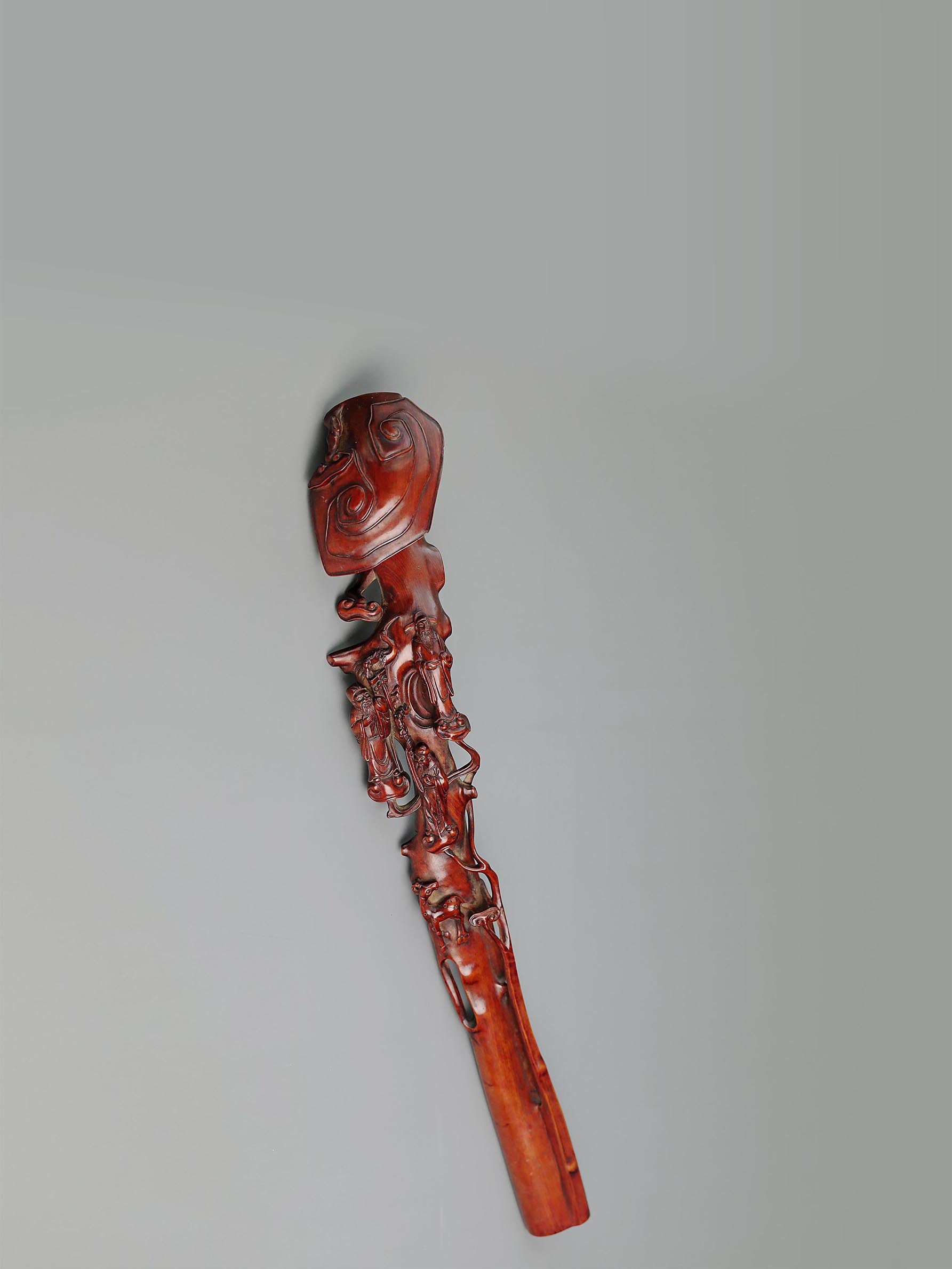 福禄寿老黄杨如意