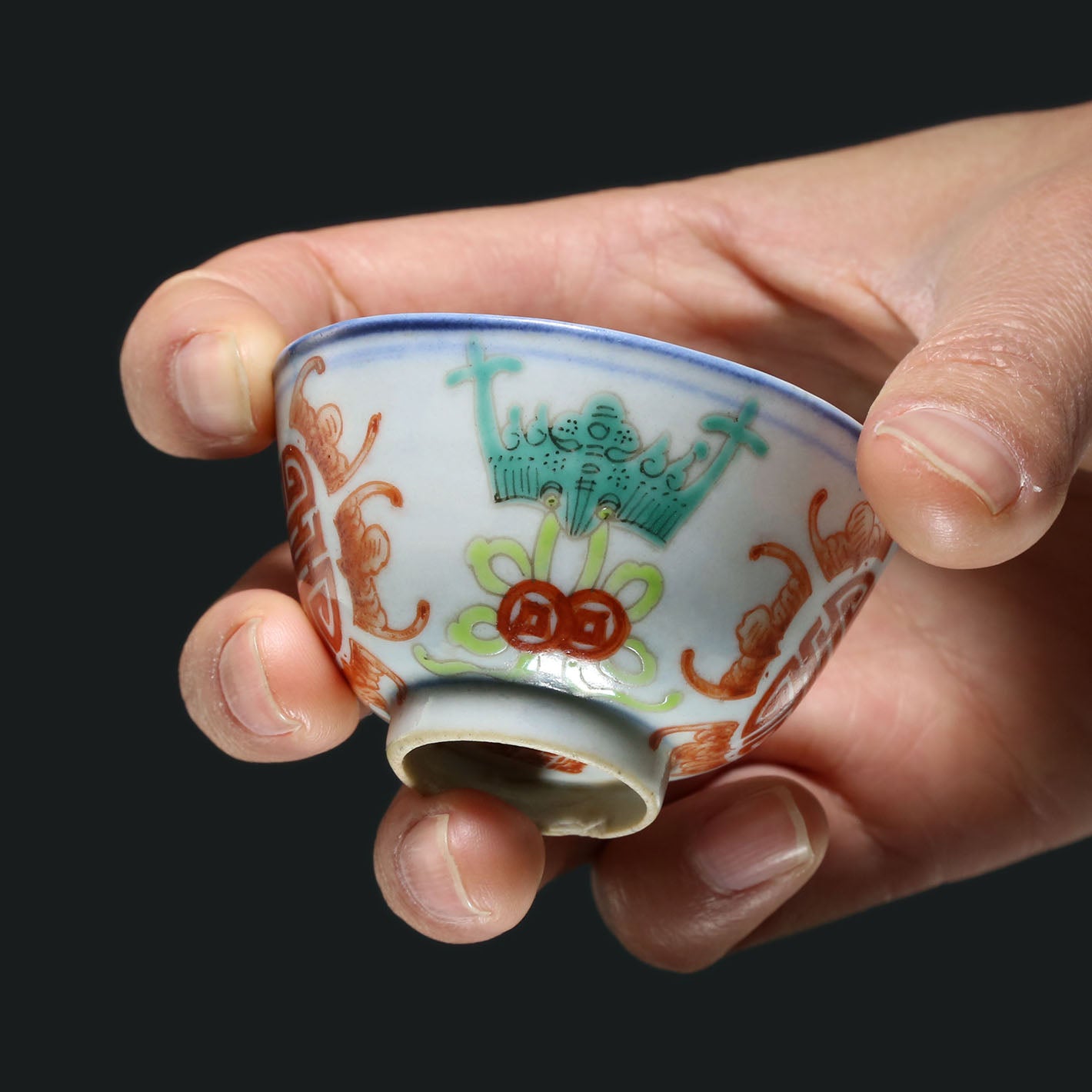 福壽雙全 鬪彩杯