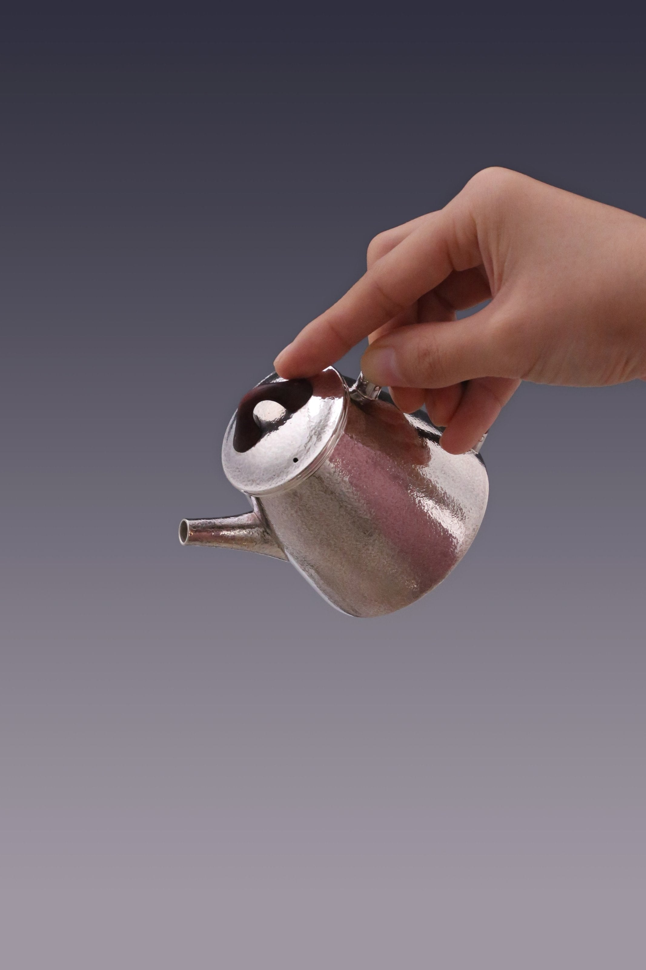 高石瓢泡茶銀壺