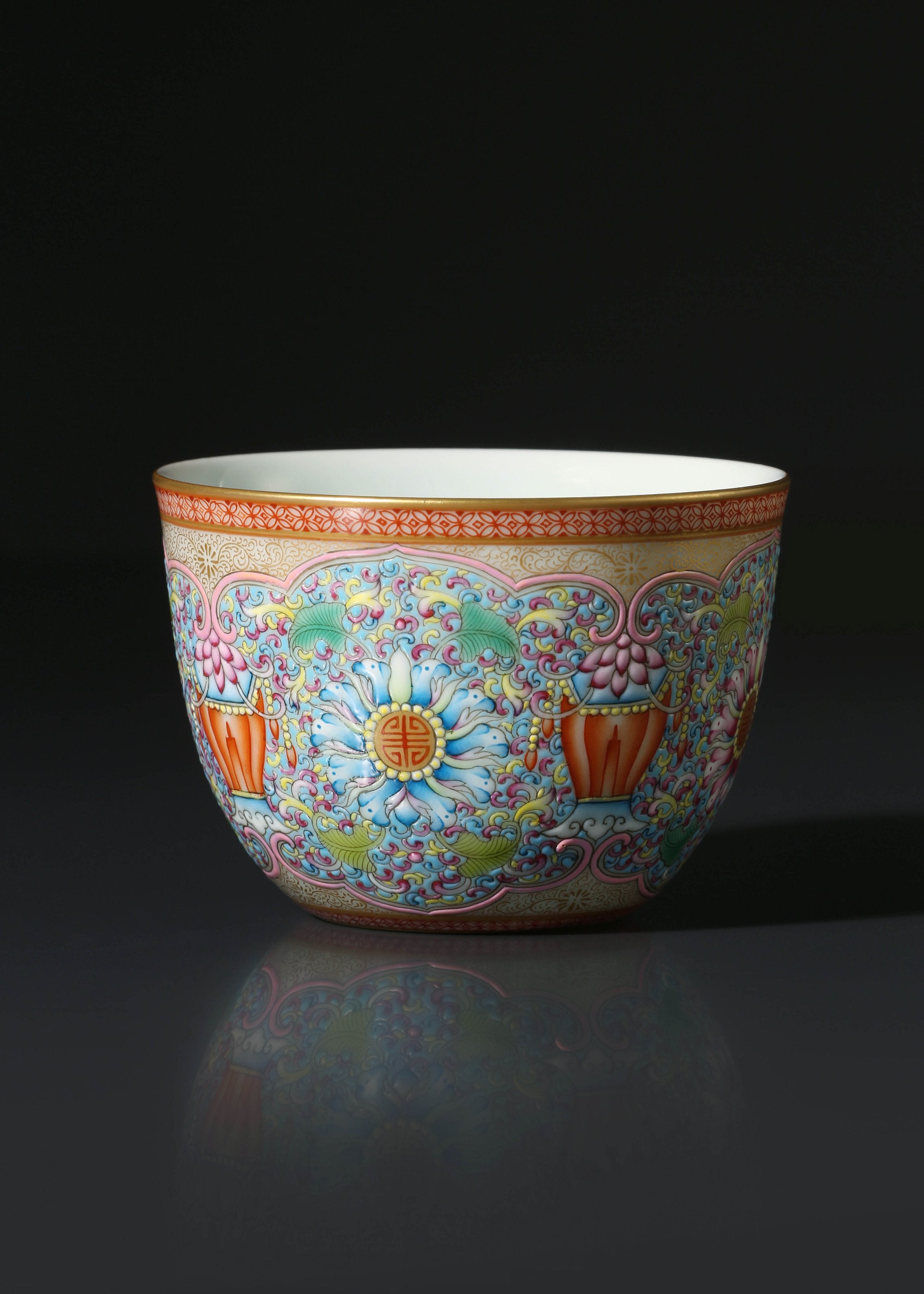 Guyuexuan Longevity Lantern Cylinder Cup