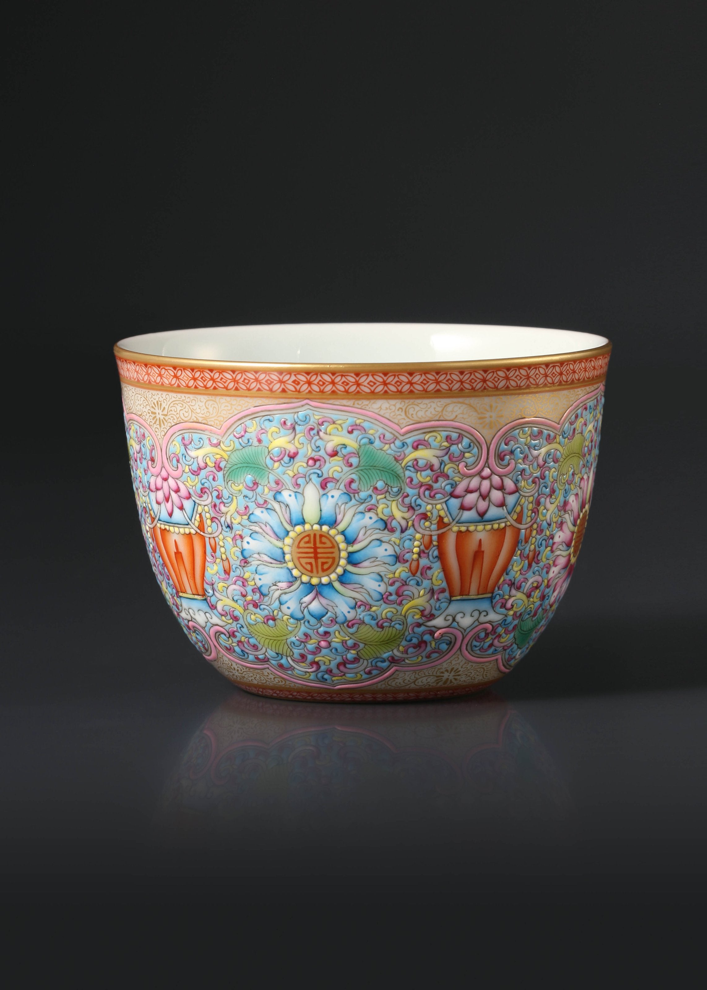 Guyuexuan Longevity Lantern Cylinder Cup