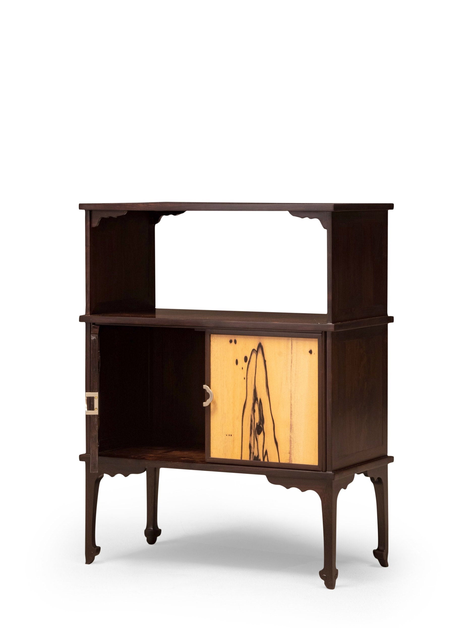 黑酸枝、黑柿木小茶柜