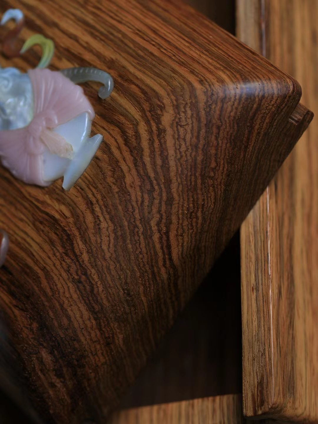 黄花梨 百宝嵌博古 文盒