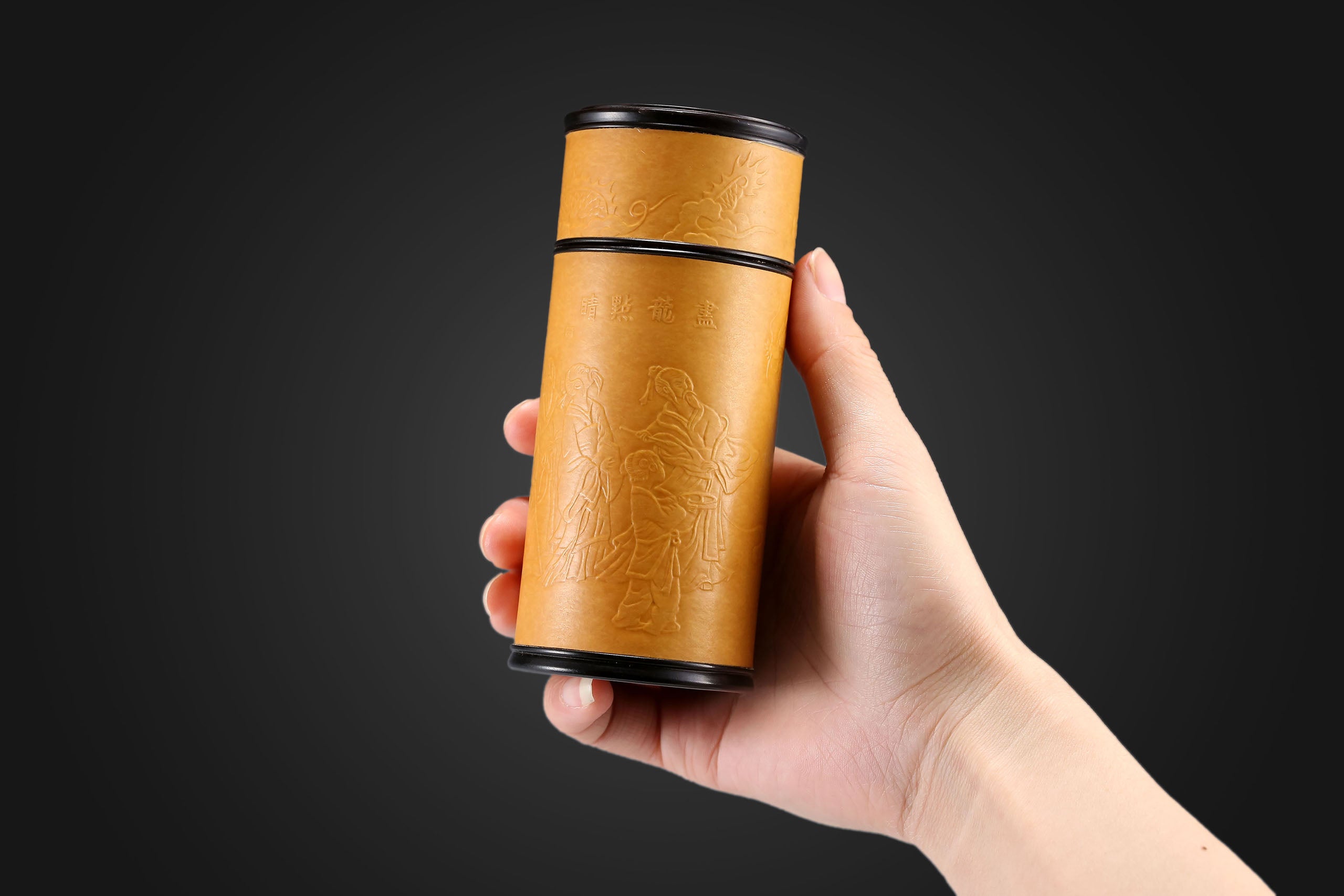 葫芦画龙点睛茶叶罐