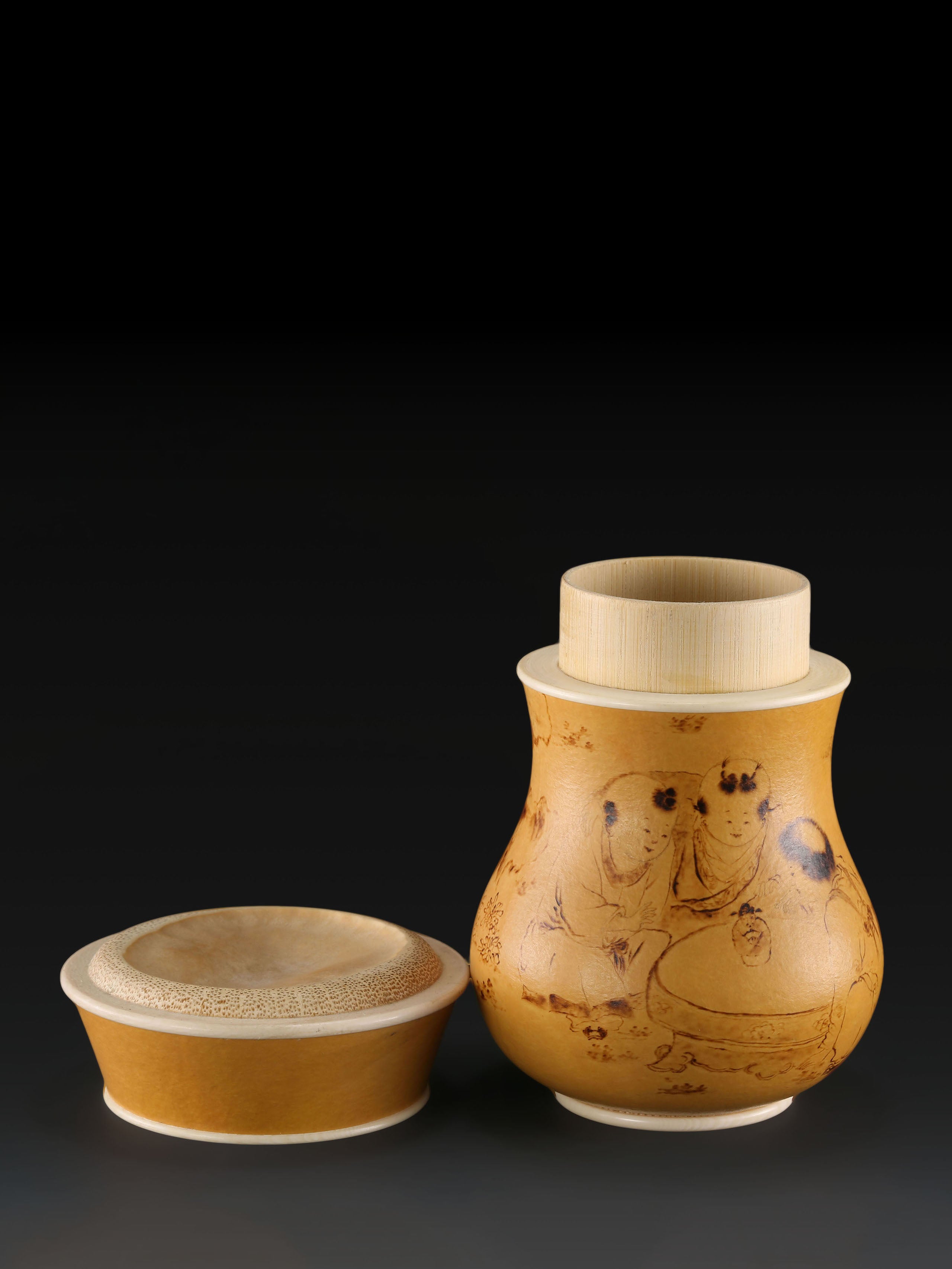 葫芦童子茶叶罐