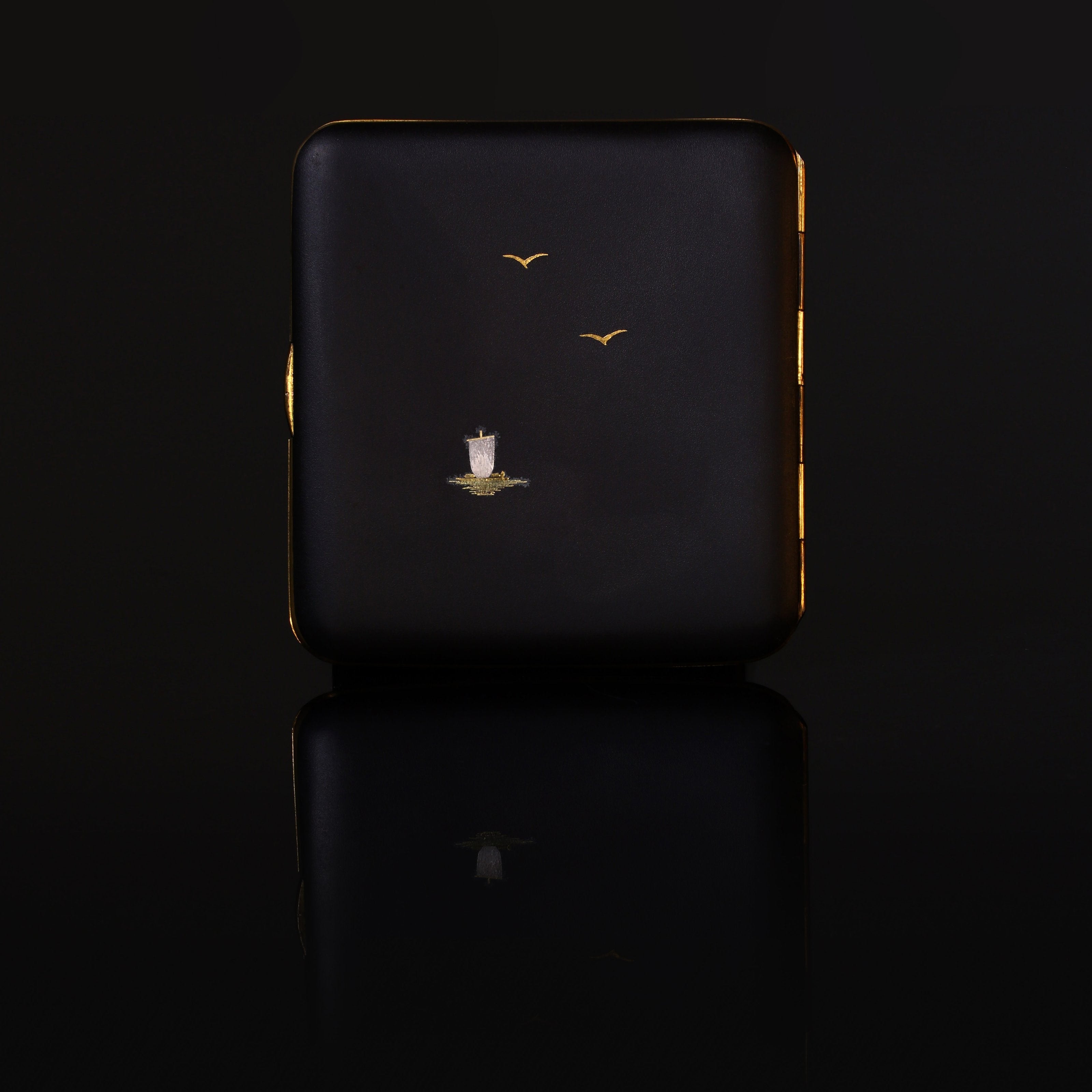 駒井製鐵鋤金「江船火獨明」 煙盒