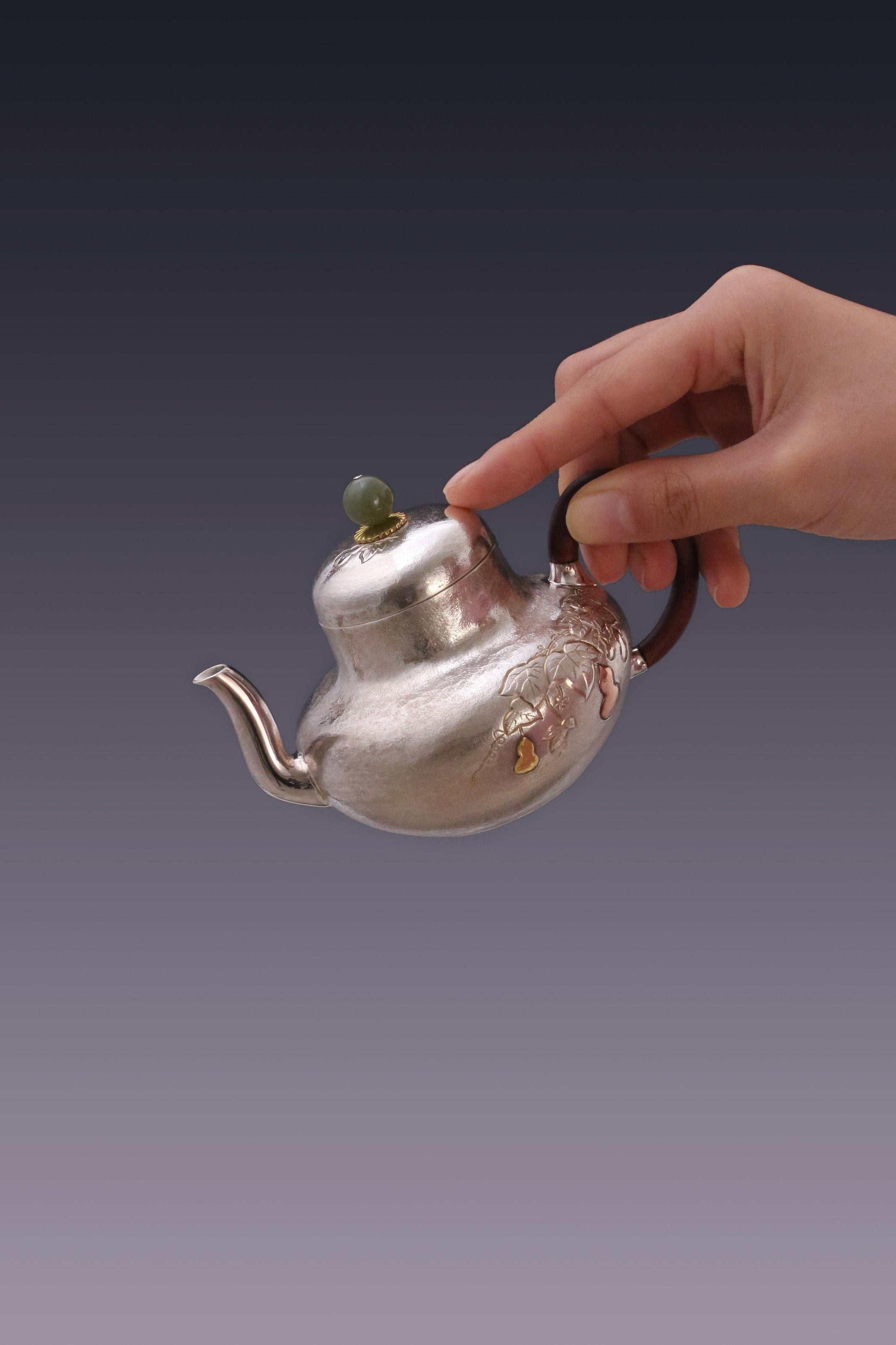 金葫蘆思亭銀壺