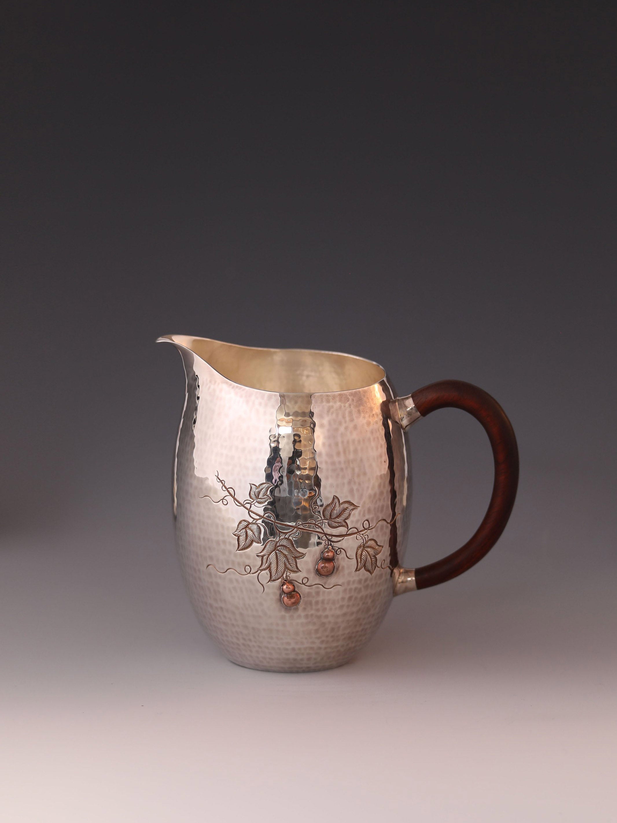 纯银错金银葫芦公杯