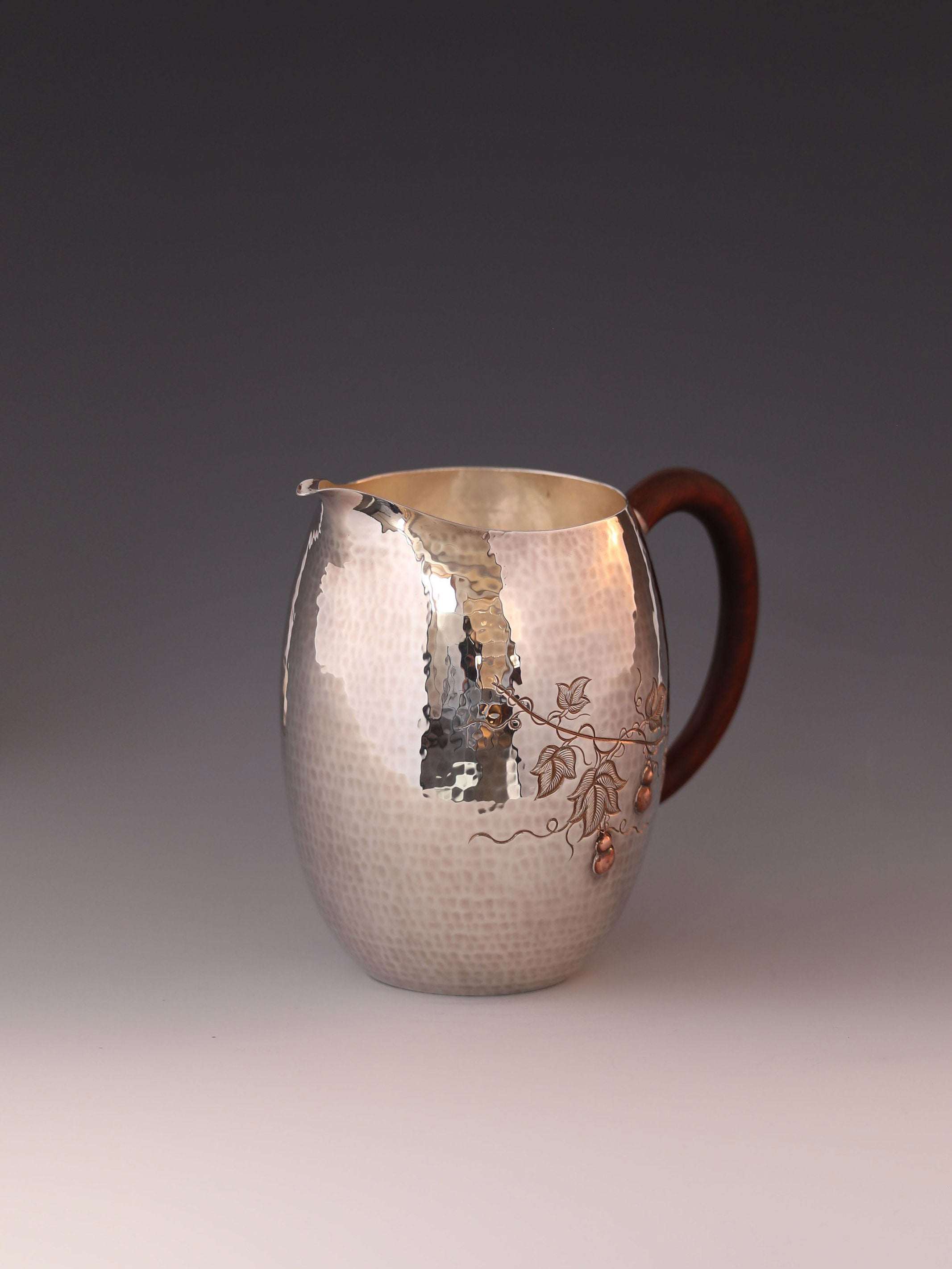 纯银错金银葫芦公杯