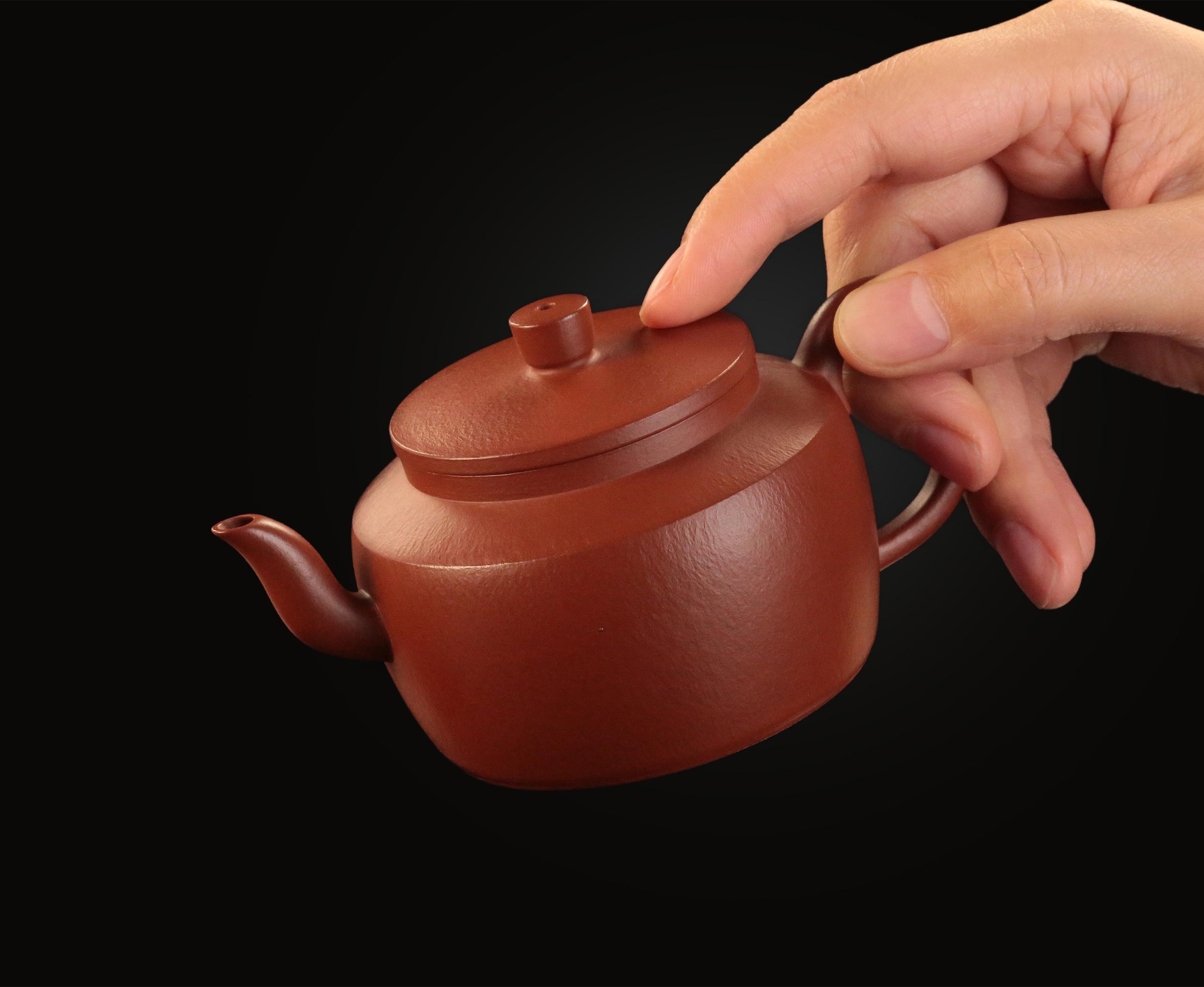 赵庄山朱泥莲子壶