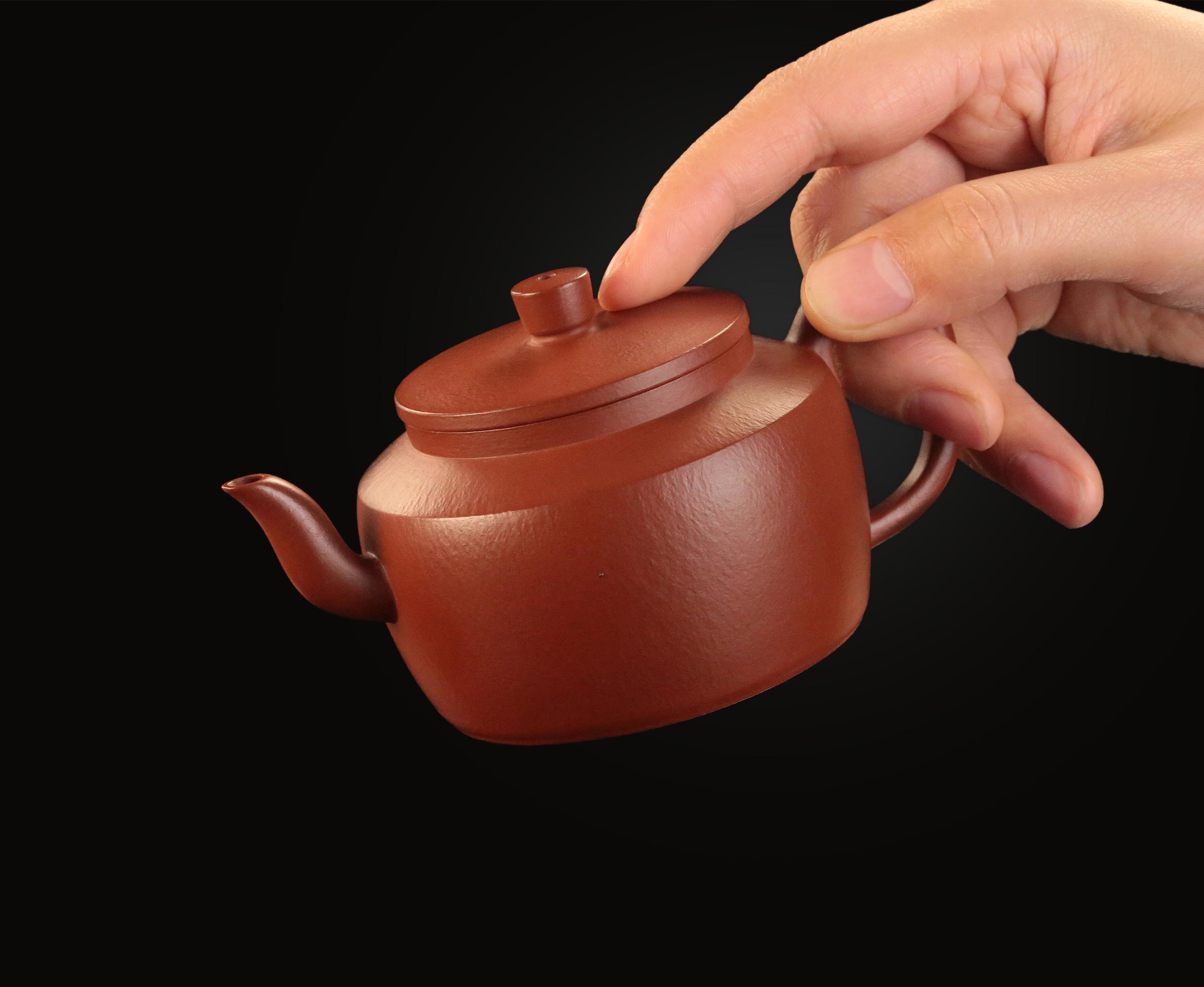 赵庄山朱泥莲子壶