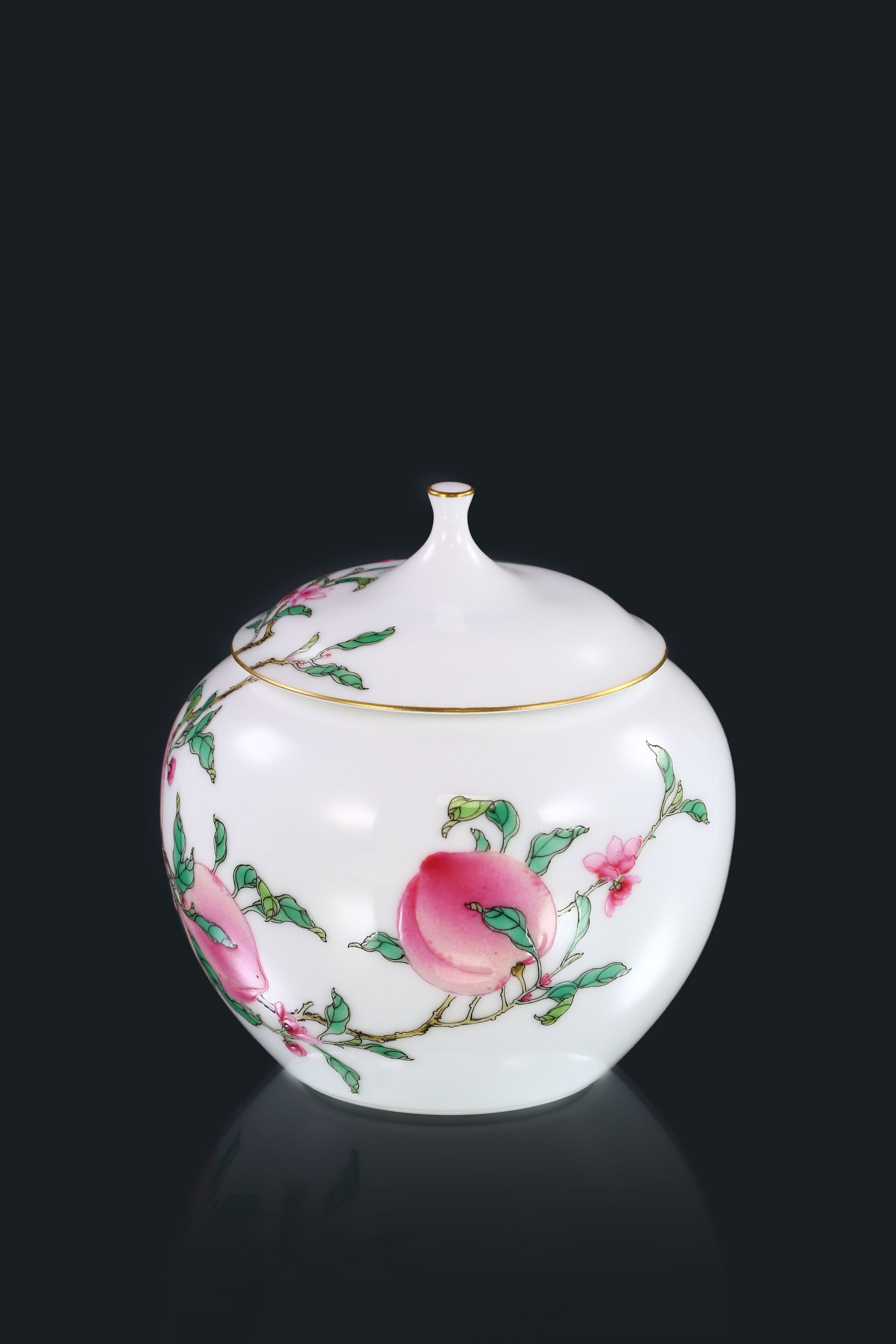 六桃苹果茶叶罐