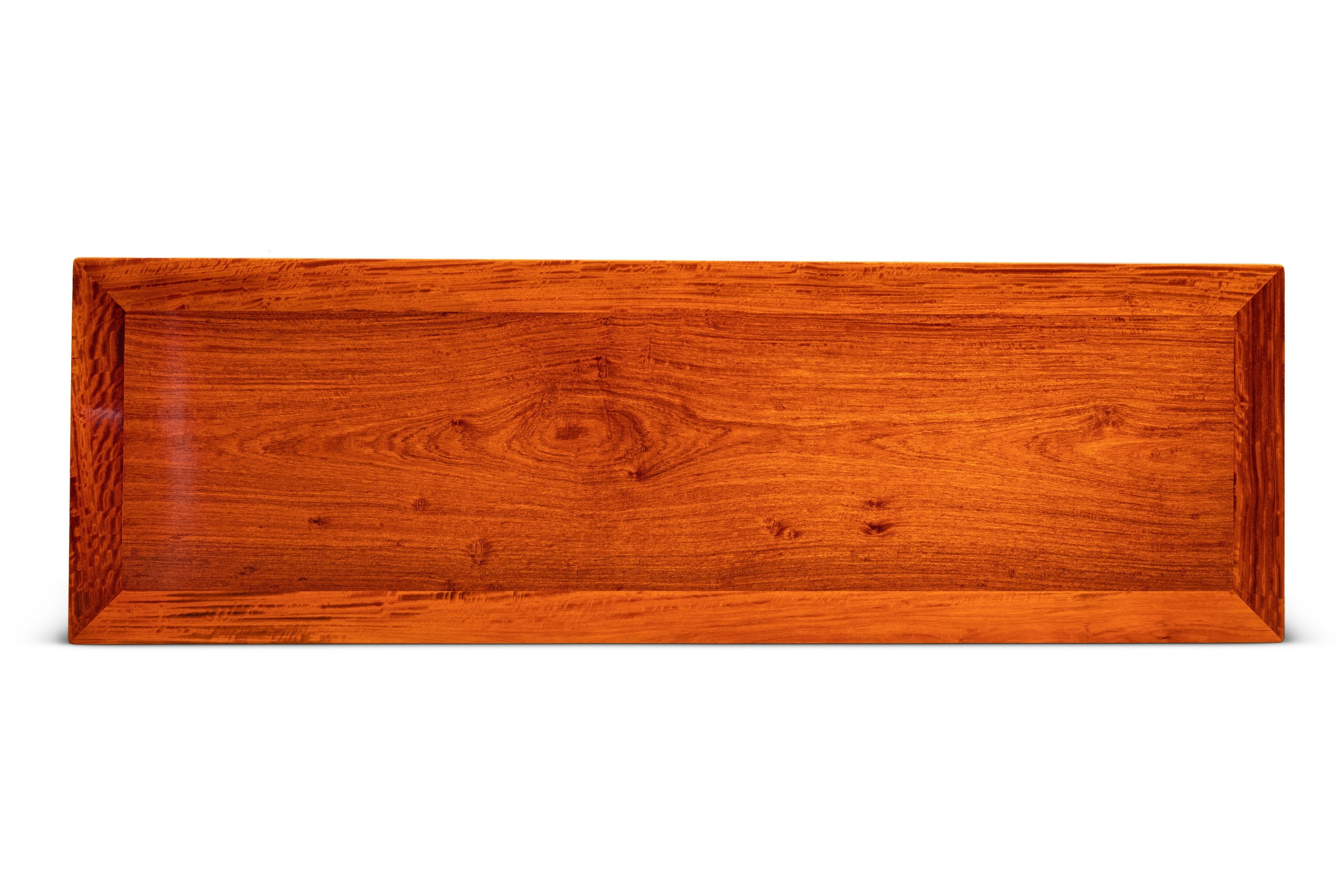 缅花雕花平头案