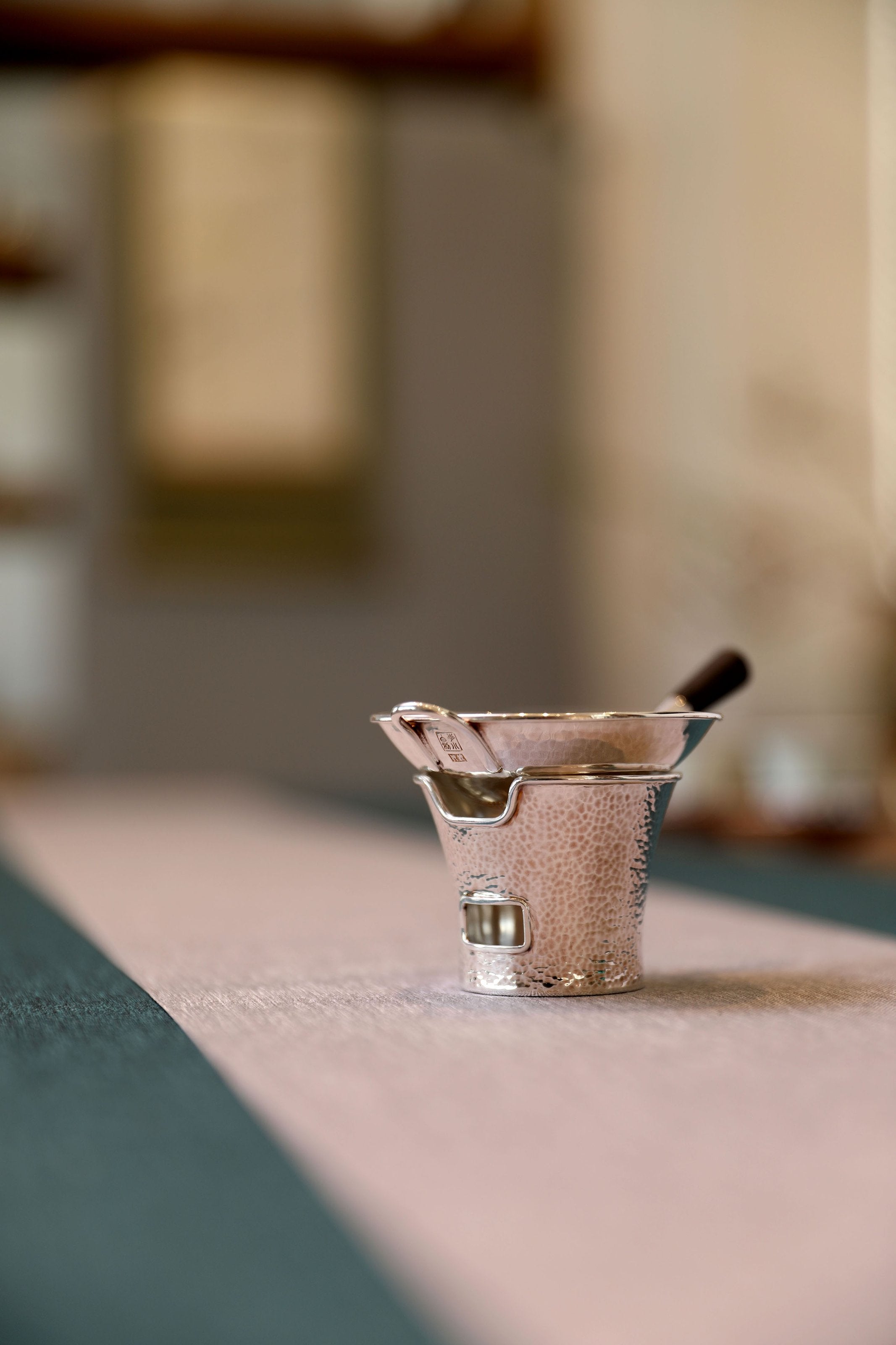 人家烟火——纯银茶漏