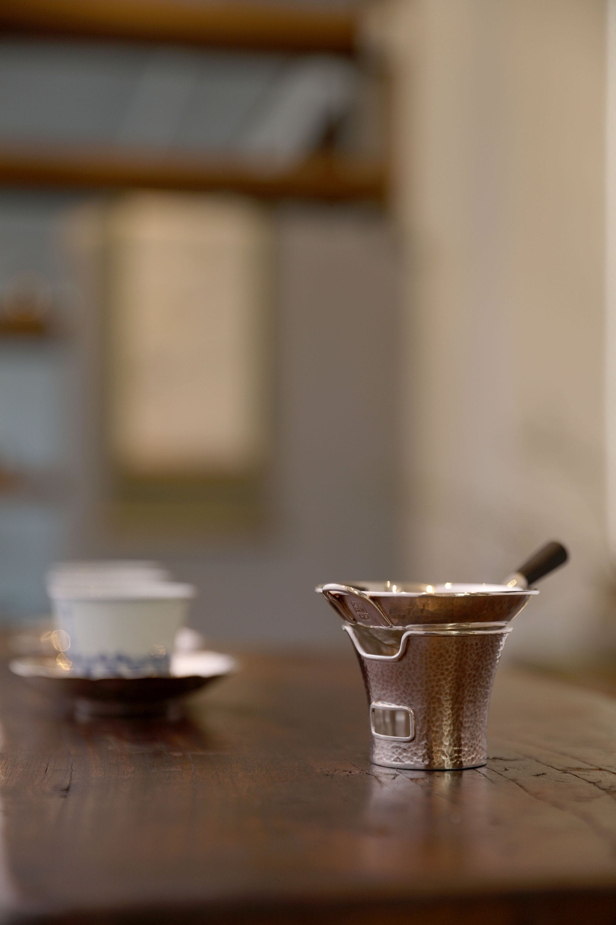 人家烟火——纯银茶漏