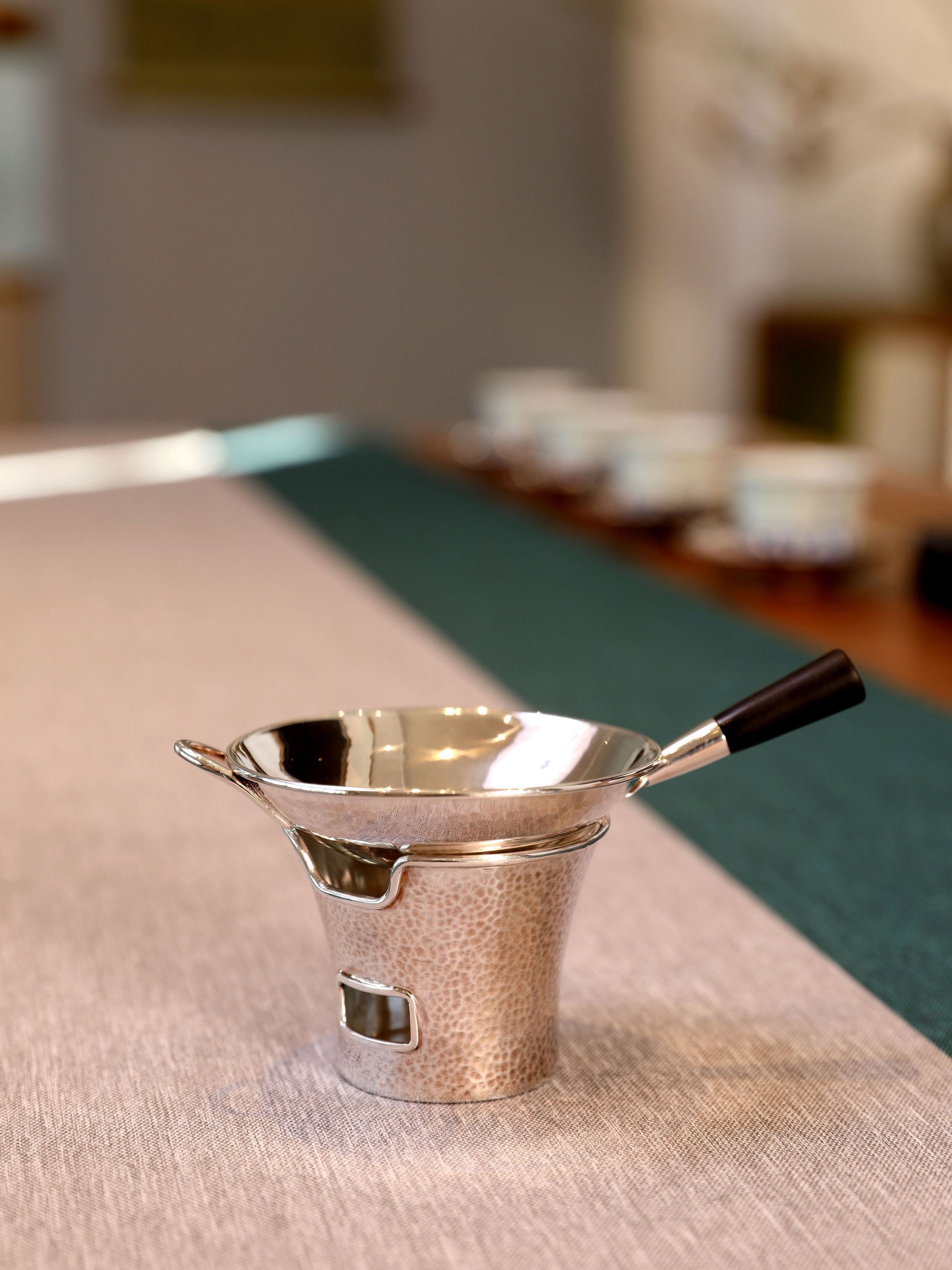 人家烟火——纯银茶漏